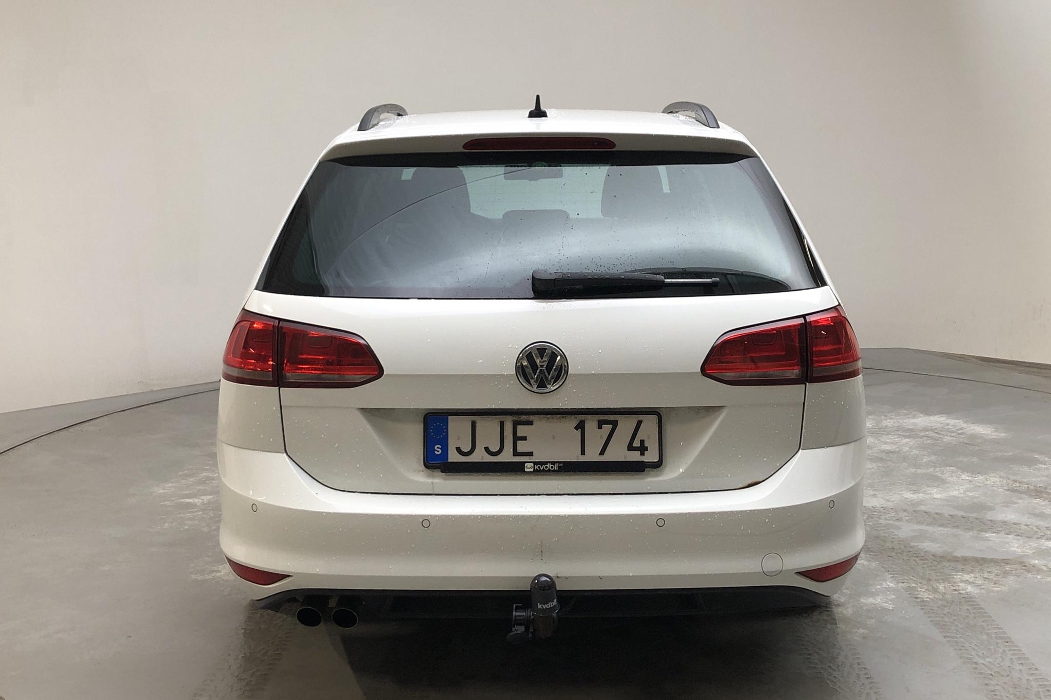 VW Golf VII 1.4 TSI Sportscombi (122hk) - 16 384 mil - Automat - vit - 2014