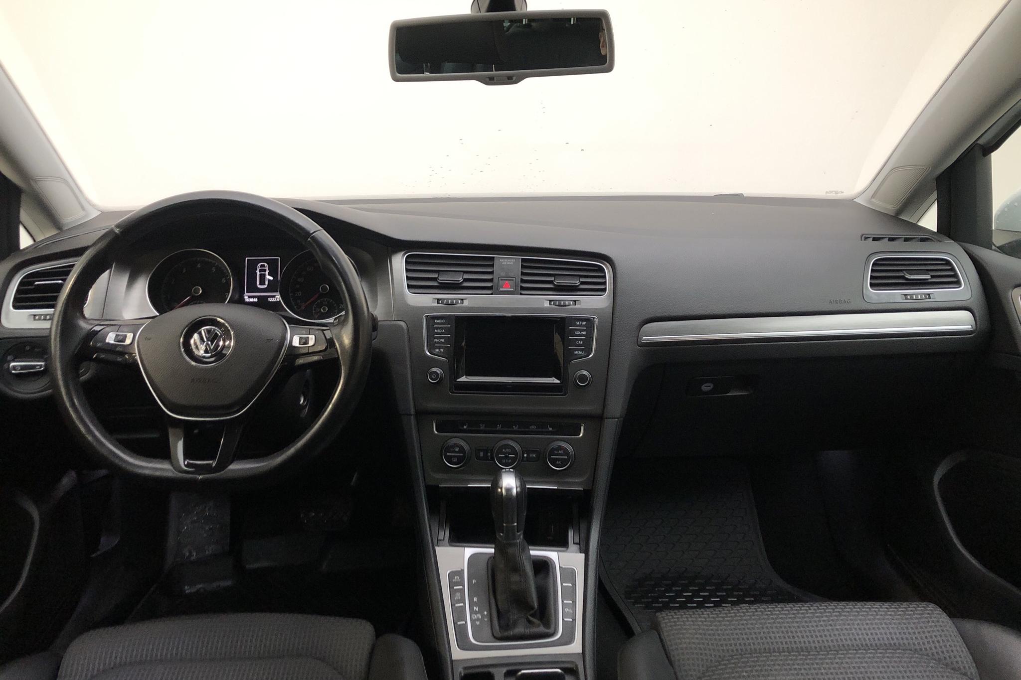 VW Golf VII 1.4 TSI Sportscombi (122hk) - 16 384 mil - Automat - vit - 2014