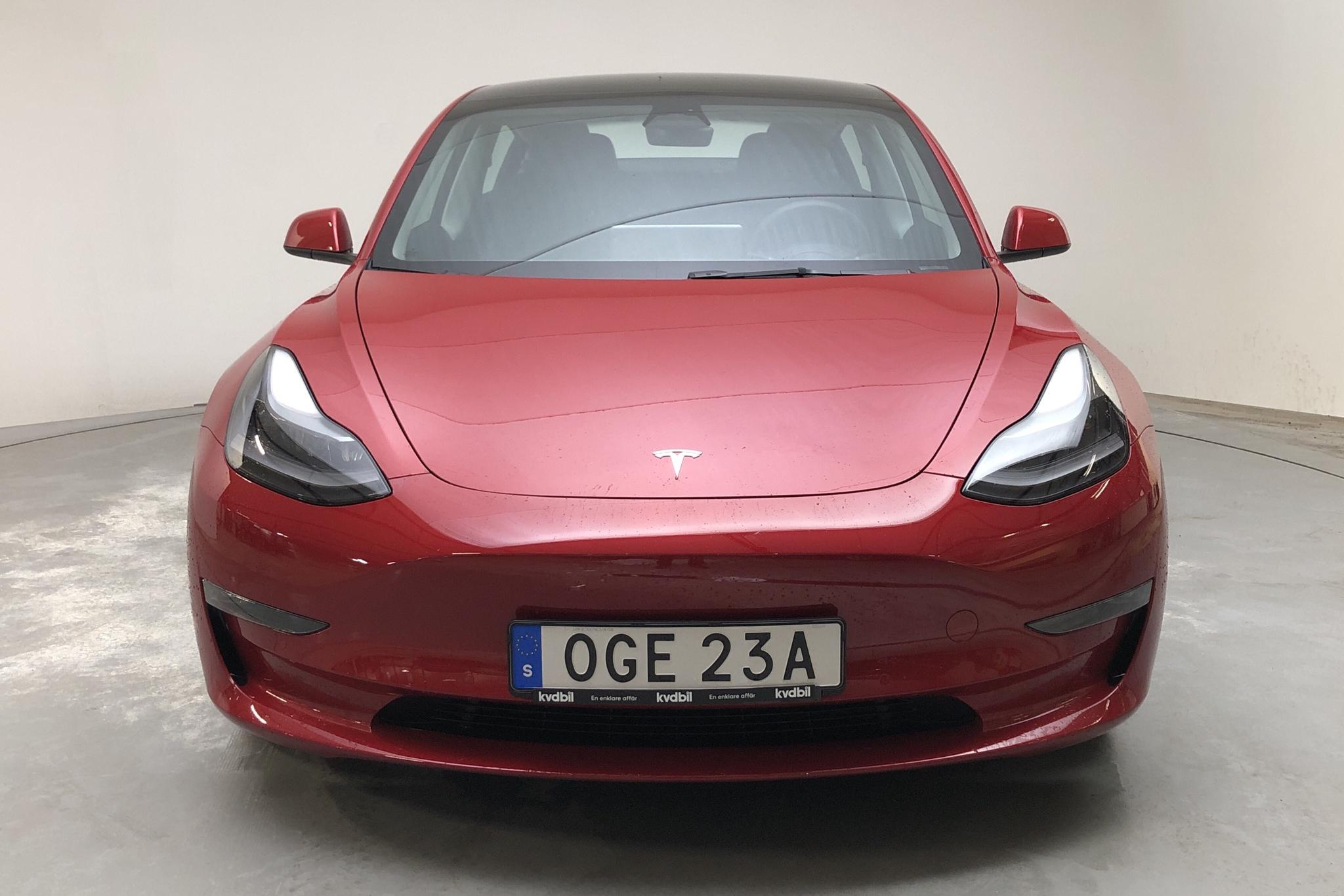 Tesla Model 3 Long Range Dual Motor AWD - 20 010 km - Automaattinen - punainen - 2022