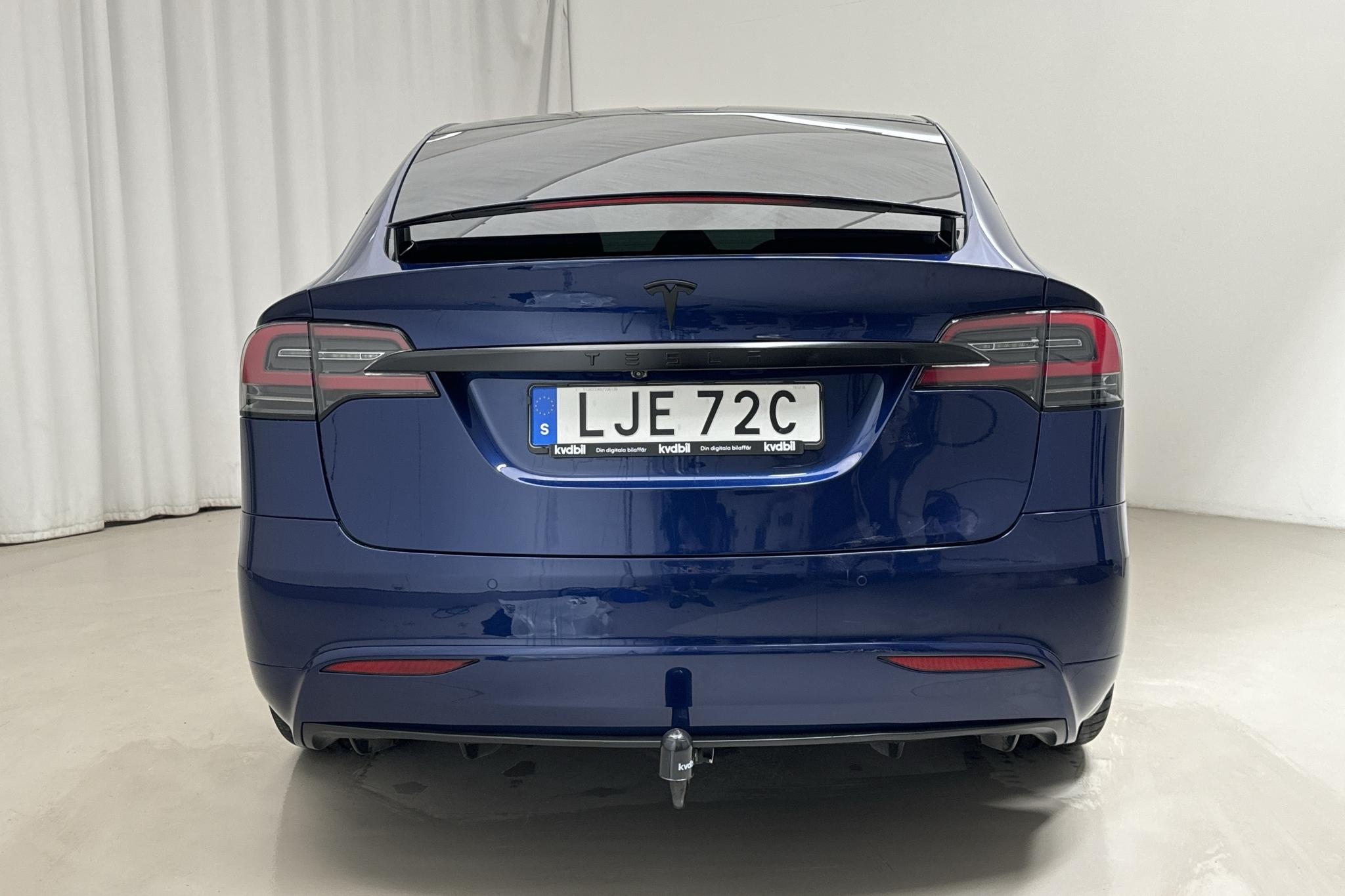 Tesla Model X Dual Motor Performance AWD - 110 660 km - Automaattinen - sininen - 2020