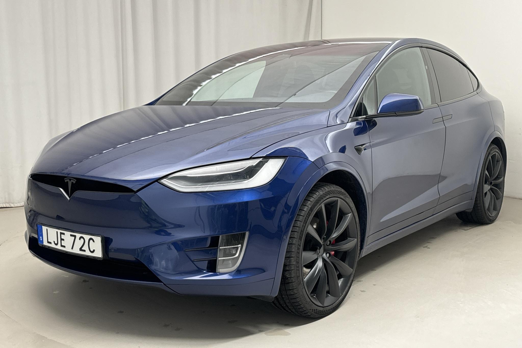 Tesla Model X Dual Motor Performance AWD - 11 066 mil - Automat - blå - 2020