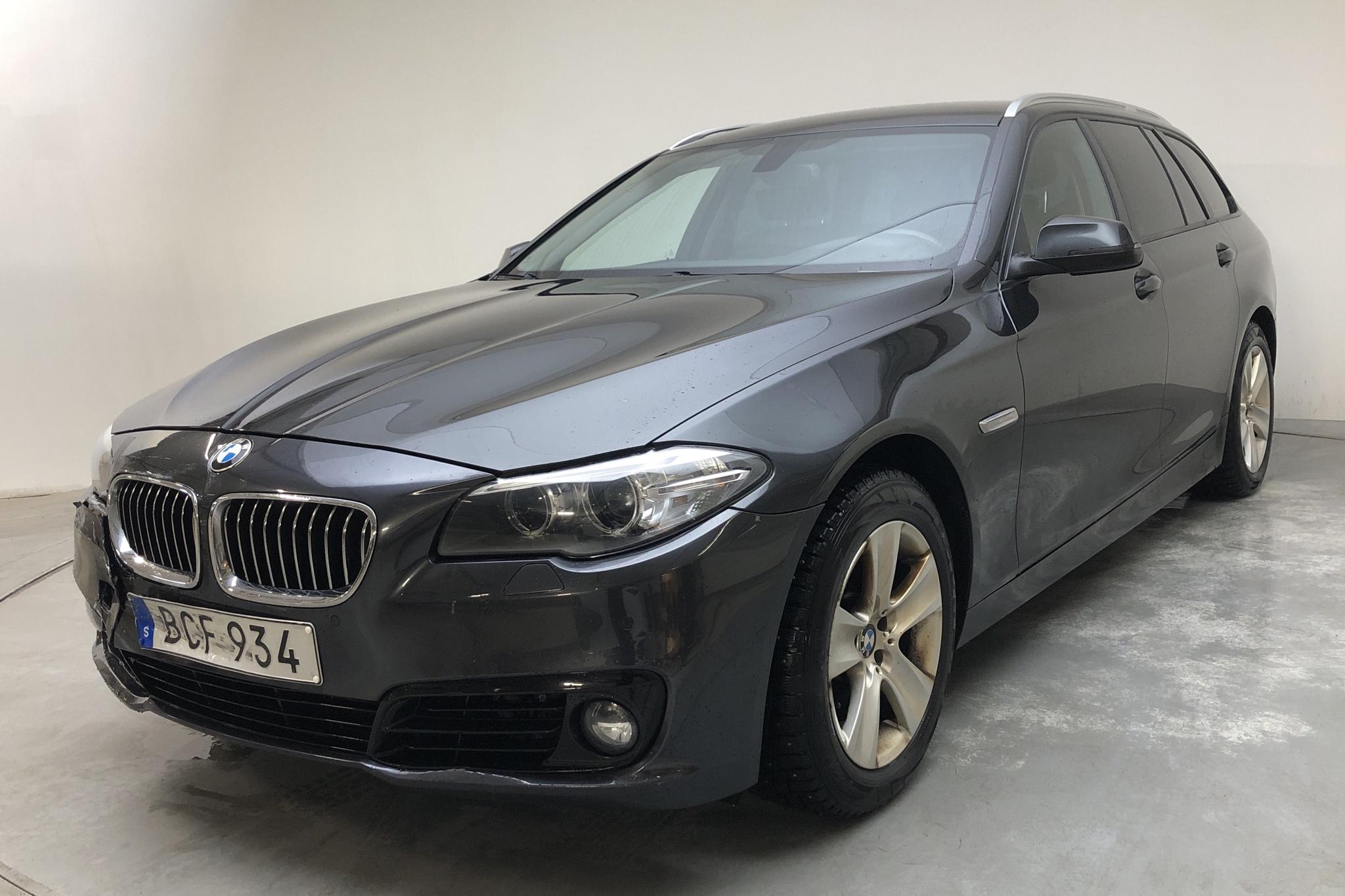 BMW 520d Touring, F11 (190hk) - 15 872 mil - Automat - grå - 2015