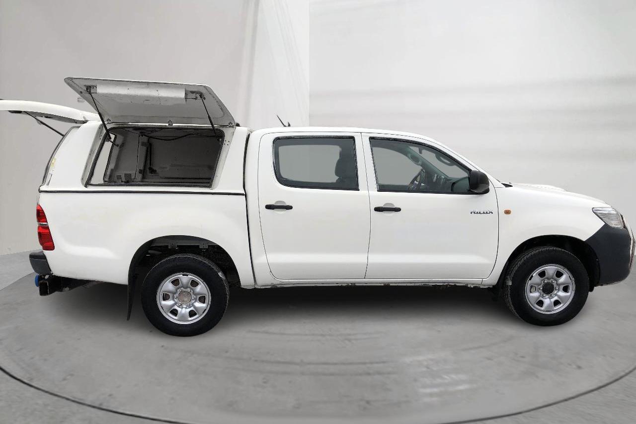 Toyota Hilux 2.5 D-4D 4WD (144hk) - 14 277 mil - Manuell - vit - 2012