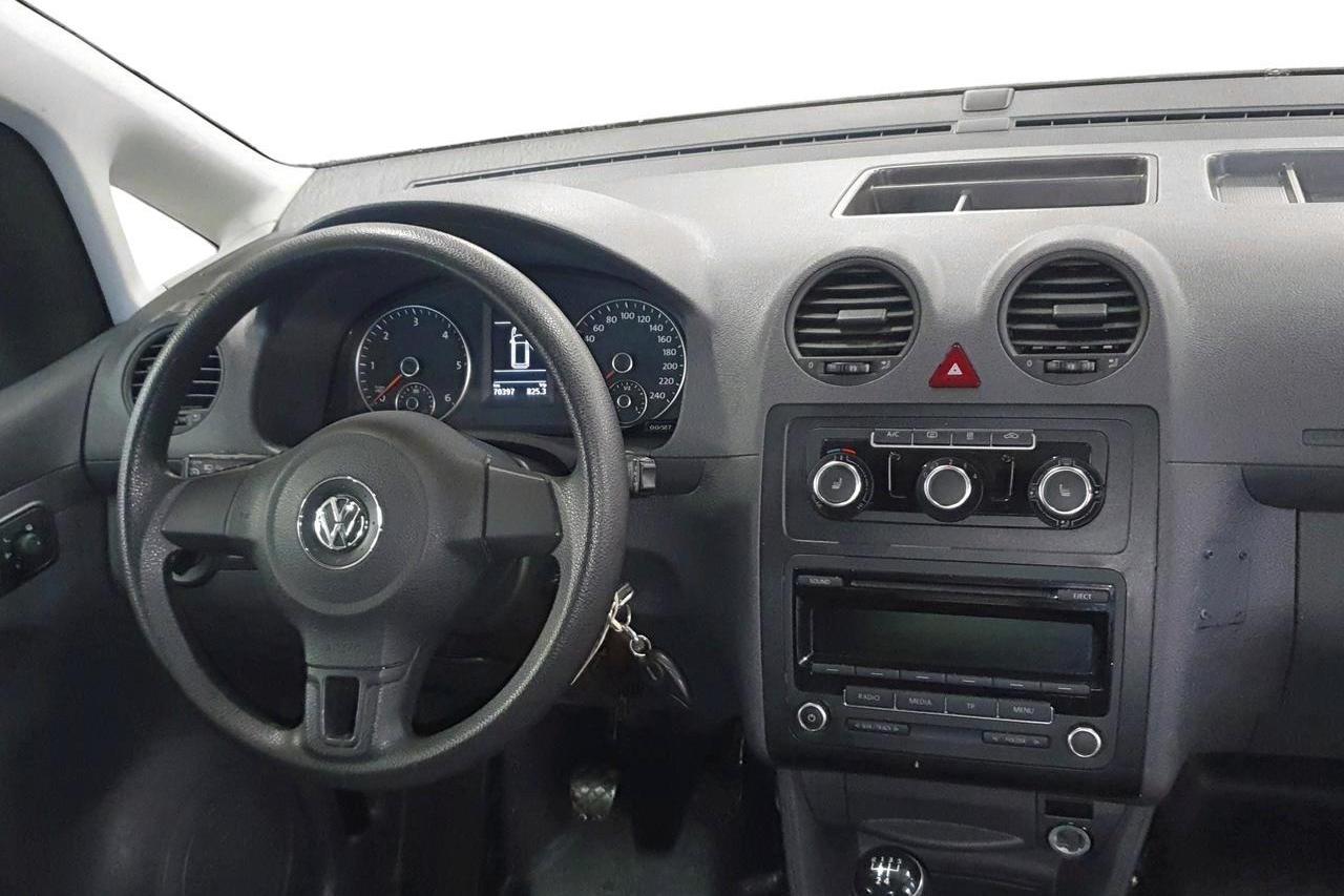 VW Caddy 1.6 TDI Maxi Skåp (102hk) - 70 400 km - Manual - black - 2014