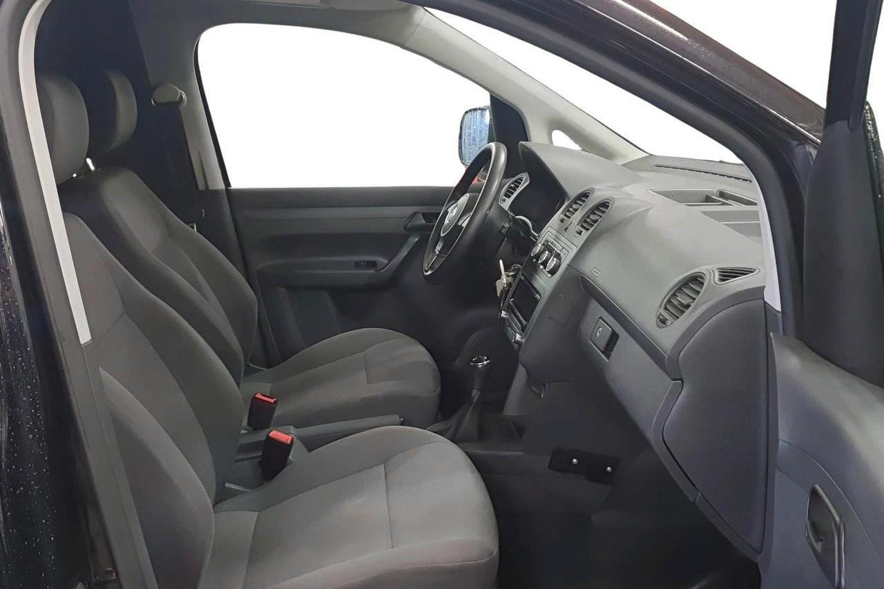 VW Caddy 1.6 TDI Maxi Skåp (102hk) - 7 040 mil - Manuell - svart - 2014