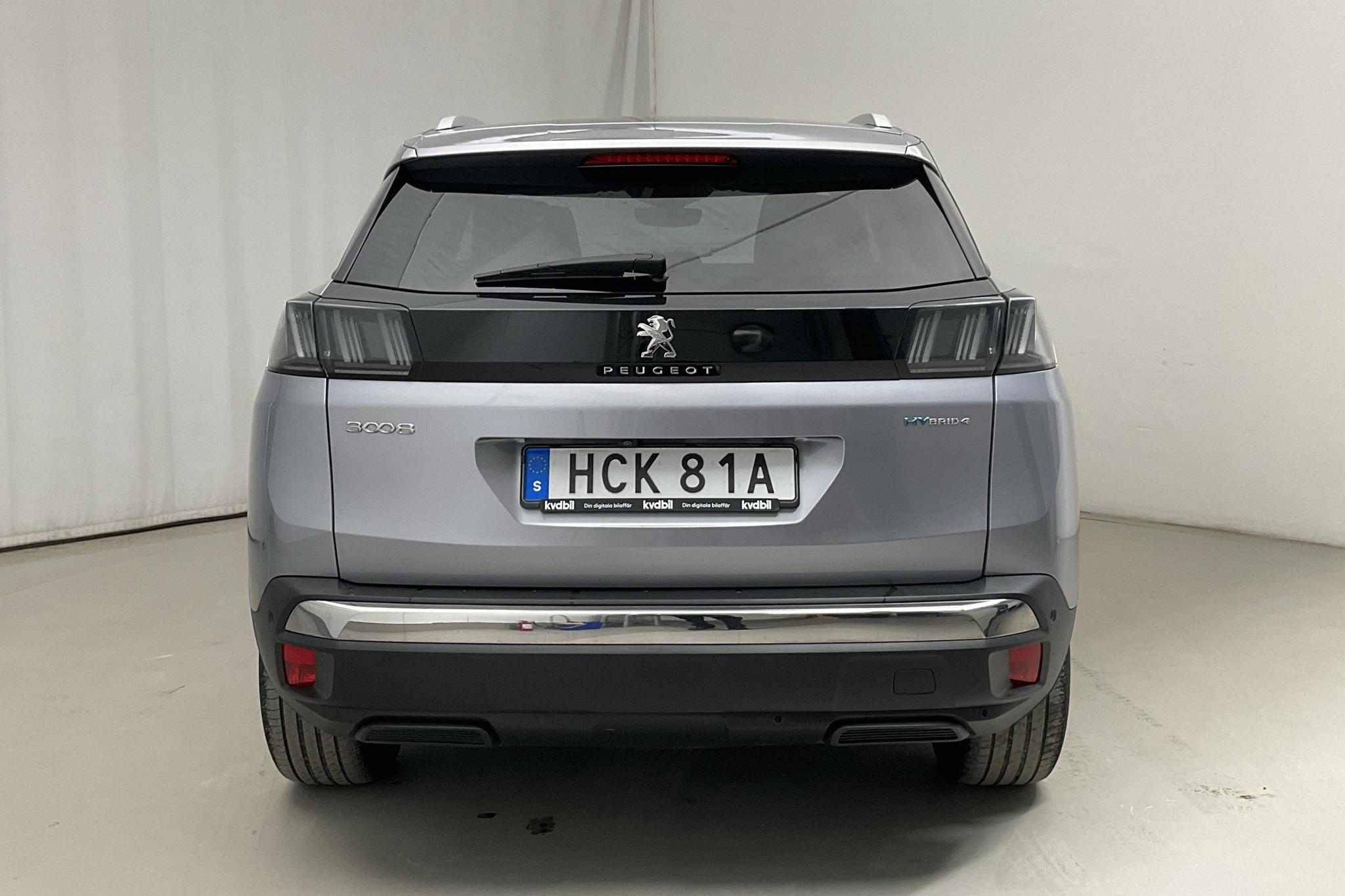 Peugeot 3008 1.6 Plug-in Hybrid 4 (300hk) - 6 724 mil - Automat - grå - 2021