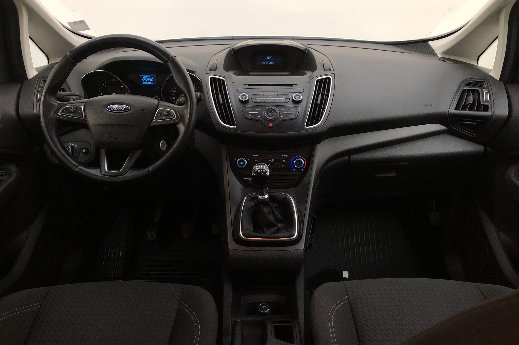 Ford C-MAX 1.5 TDCi (95hk) - 108 500 km - Manual - white - 2015