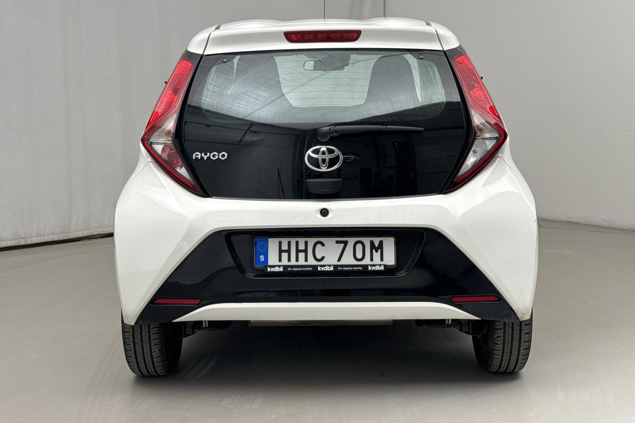 Toyota Aygo 1.0 5dr (72hk) - 12 280 km - Manual - white - 2021