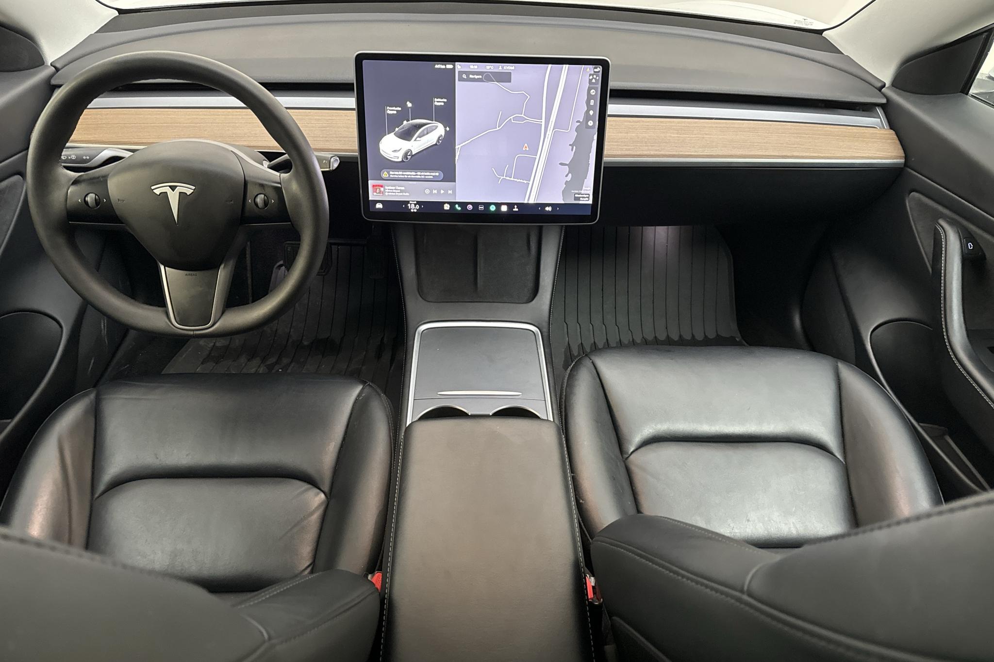 Tesla Model 3 Long Range Dual Motor AWD - 112 870 km - Automatyczna - biały - 2021