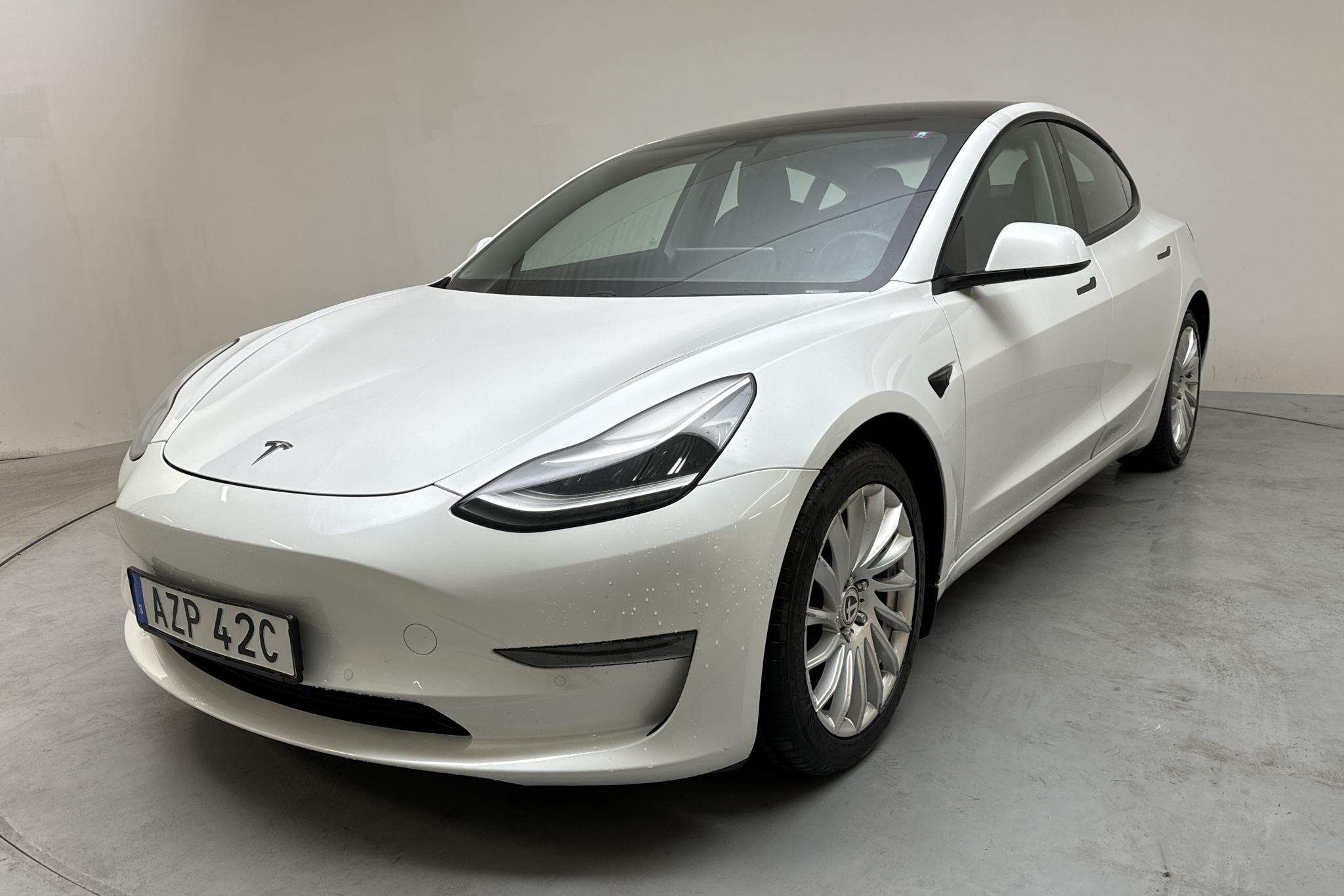 Tesla Model 3 Long Range Dual Motor AWD - 112 870 km - Automatyczna - biały - 2021