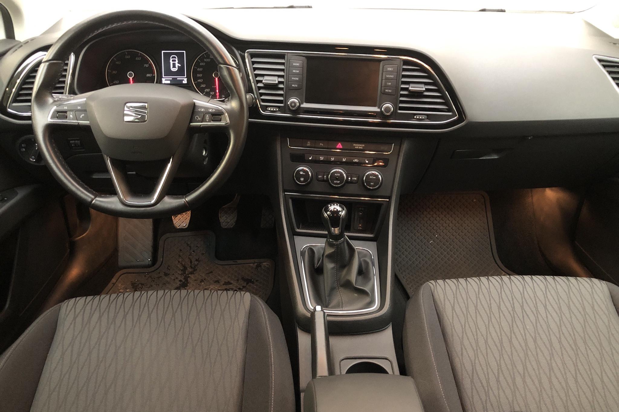 Seat Leon 1.2 TSI 5dr (110hk) - 81 500 km - Manualna - biały - 2016