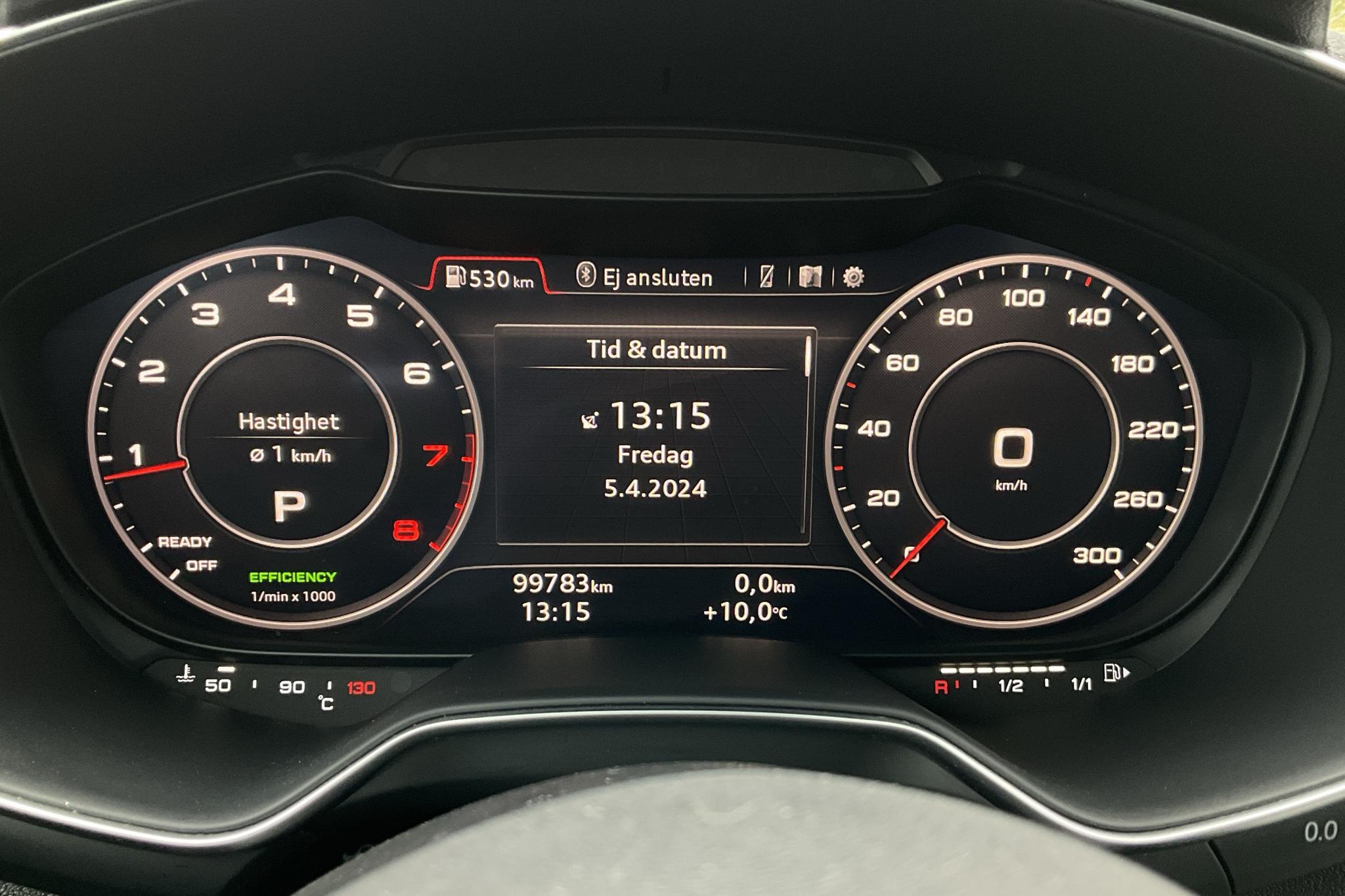 Audi TT 2.0 TFSI Coupé quattro (230hk) - 9 979 mil - Automat - vit - 2016