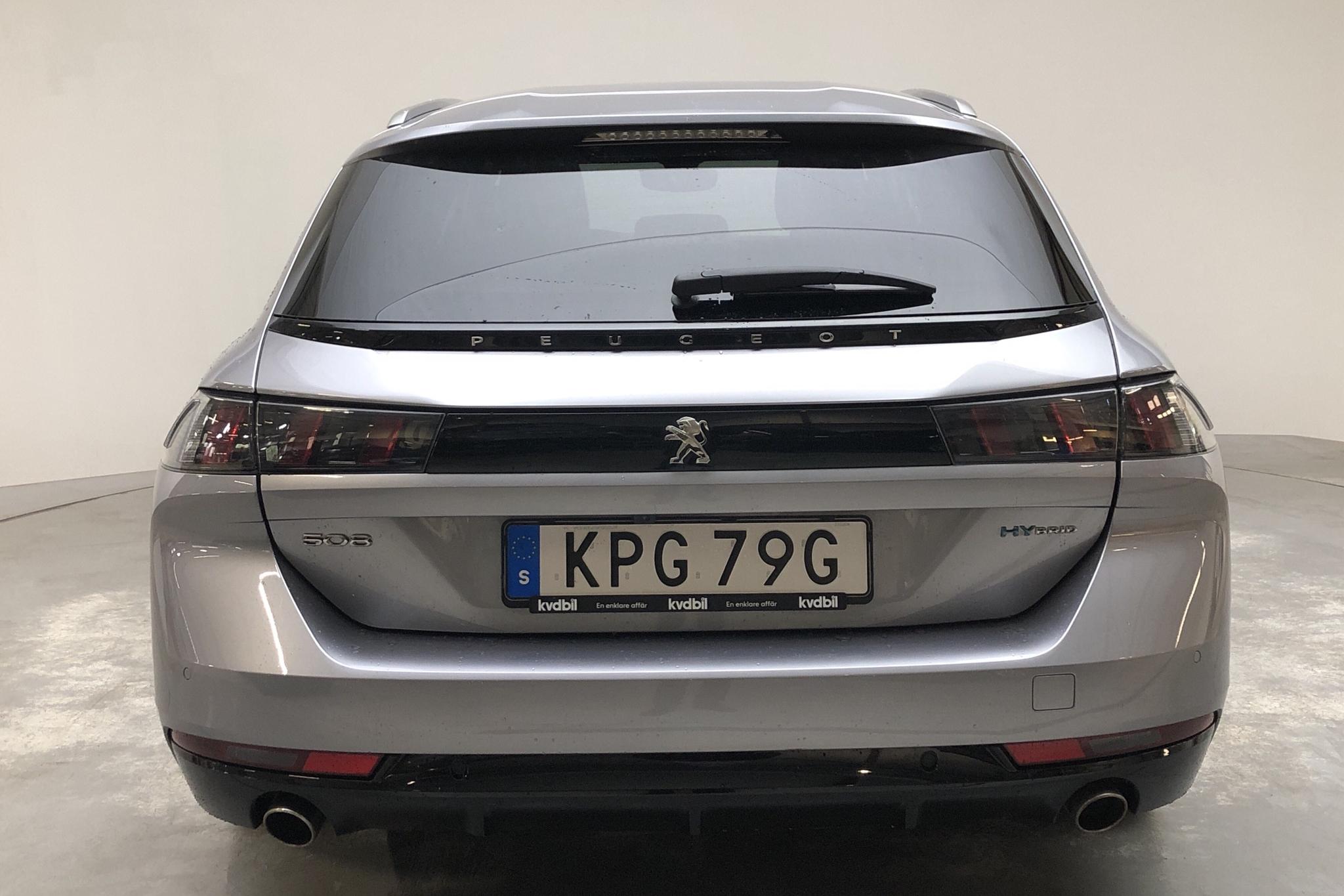 Peugeot 508 1.6 Hybrid SW (225hk) - 3 341 mil - Automat - grå - 2021