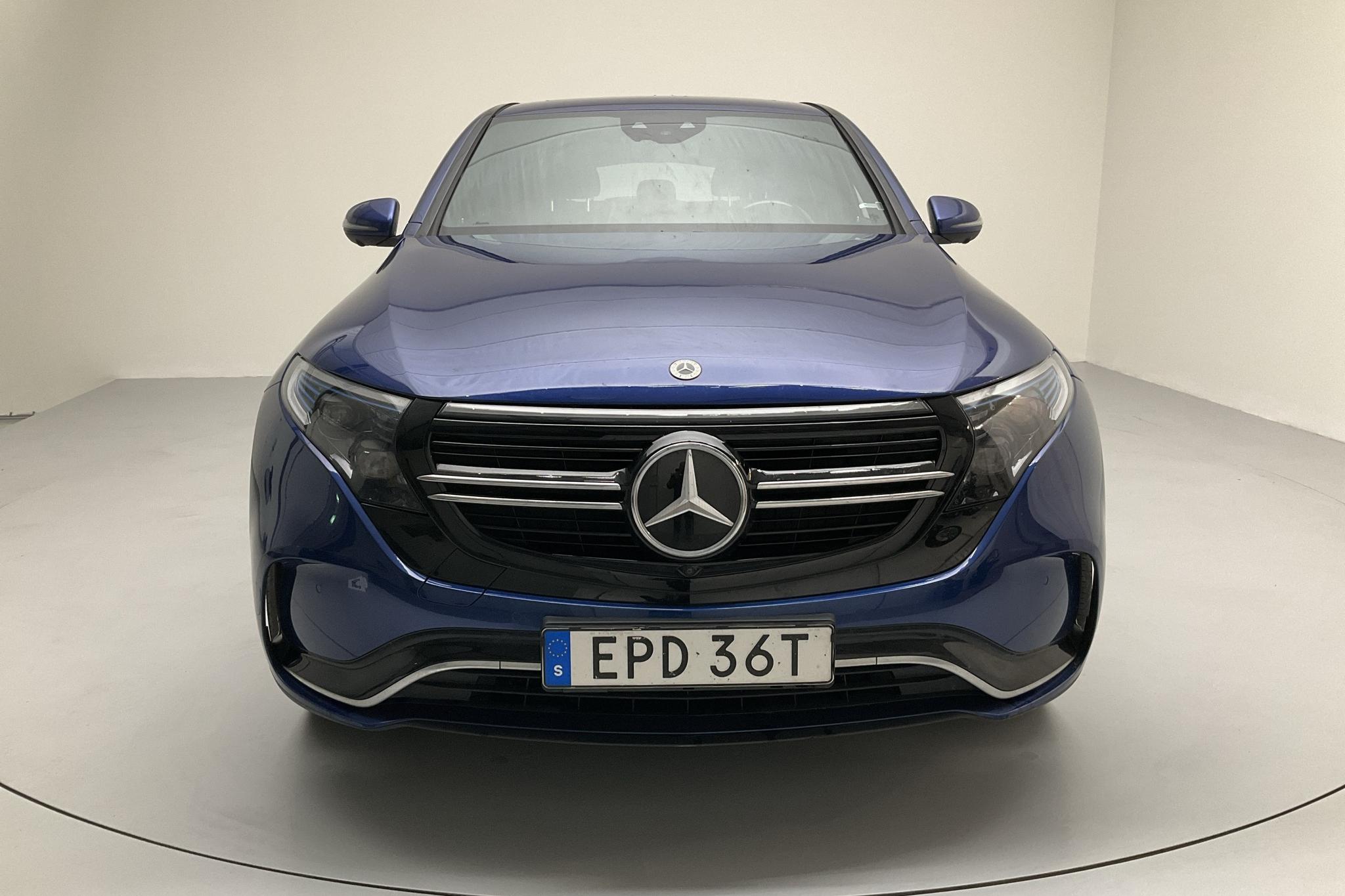 Mercedes EQC 400 4MATIC 80,0 kWh N293 (408hk) - 111 270 km - Automatic - blue - 2021
