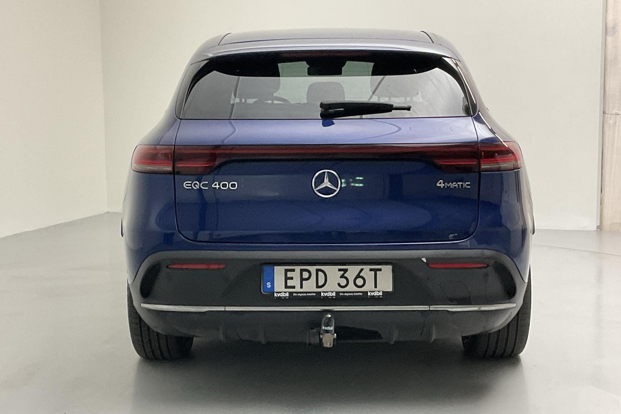 Mercedes EQC 400 4MATIC 80,0 kWh N293 (408hk) - 11 127 mil - Automat - blå - 2021