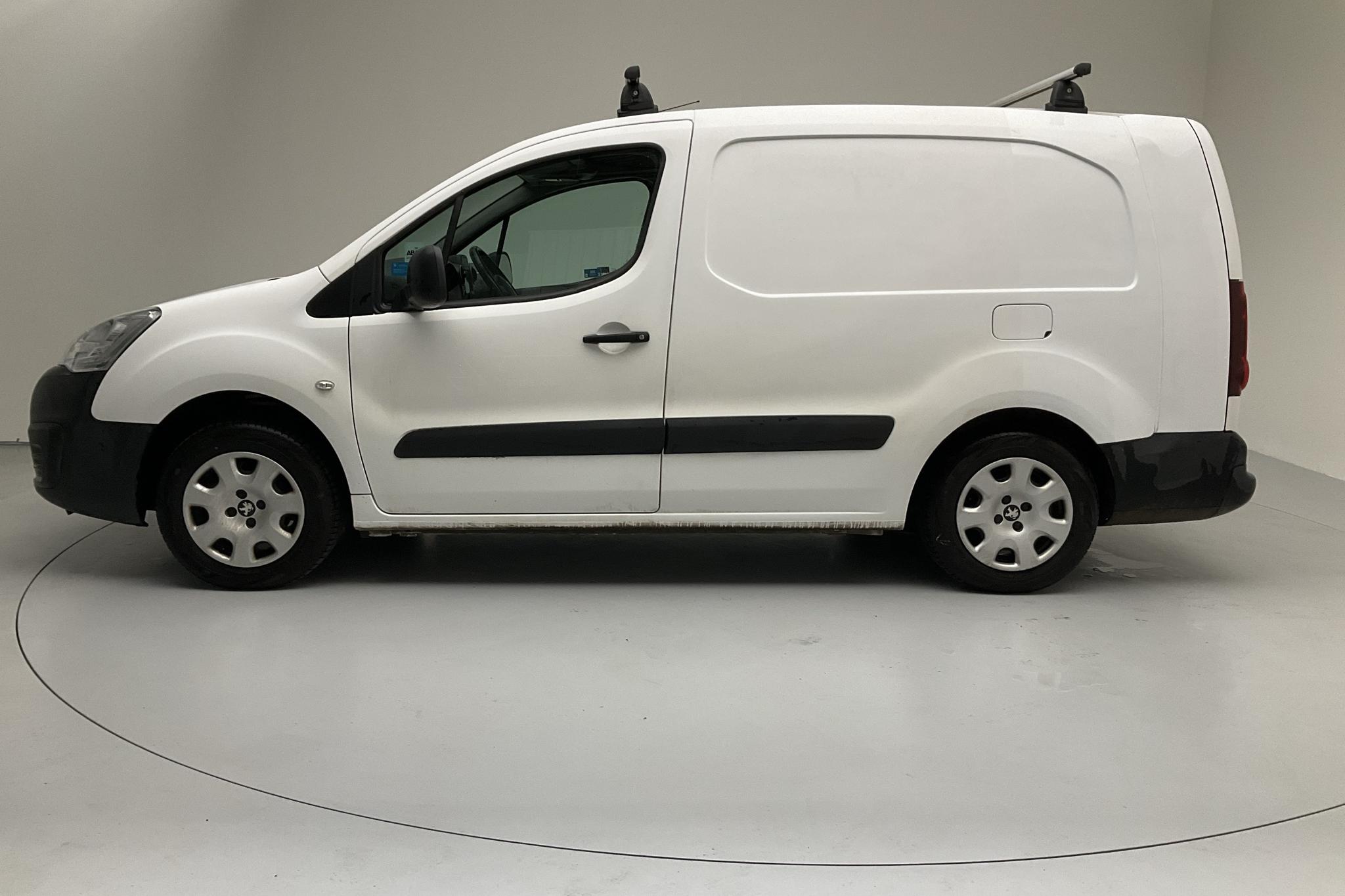 Peugeot Partner 1.6 BlueHDI Skåp (100hk) - 74 740 km - Manual - white - 2018