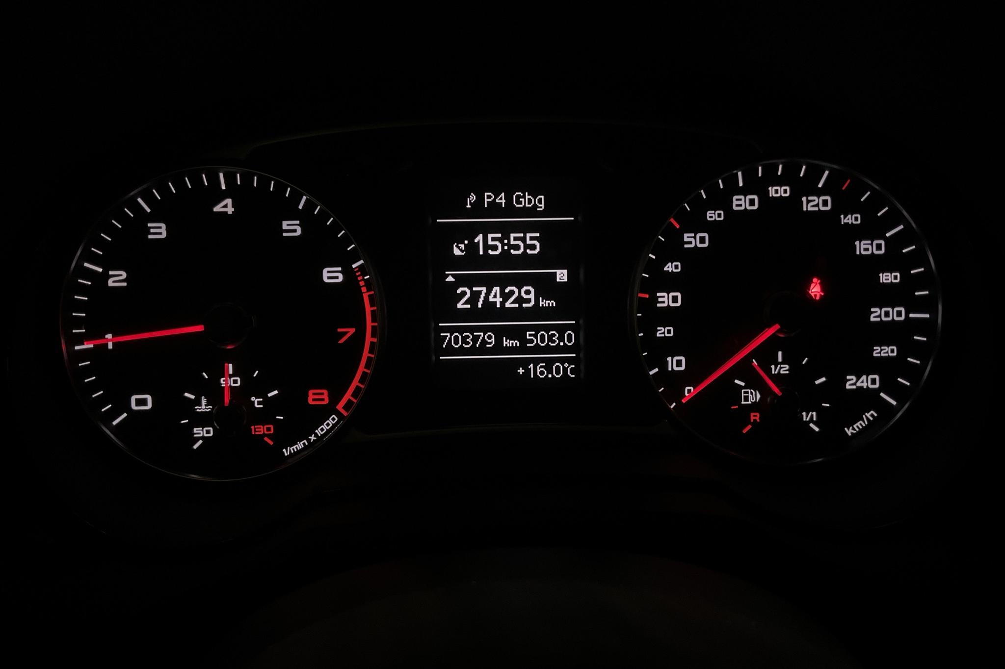 Audi A1 1.0 TFSI Sportback (95hk) - 7 037 mil - Manuell - vit - 2016