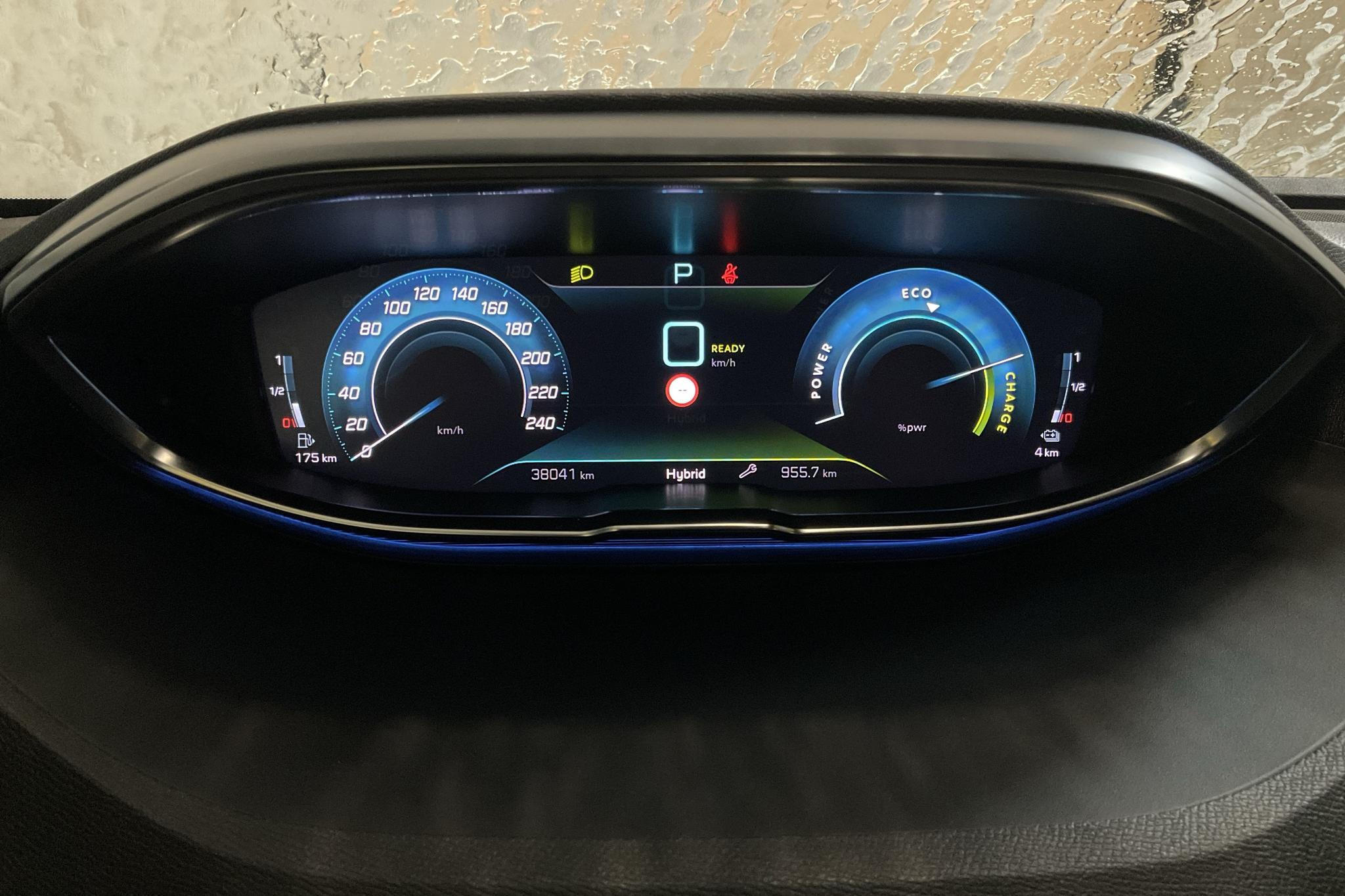 Peugeot 3008 1.6 Plug-in Hybrid 4 (300hk) - 3 804 mil - Automat - blå - 2021