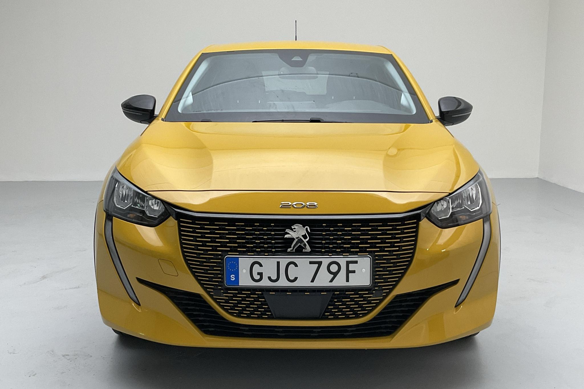 Peugeot e-208 50 kWh 5dr (136hk) - 33 410 km - Automatic - yellow - 2021