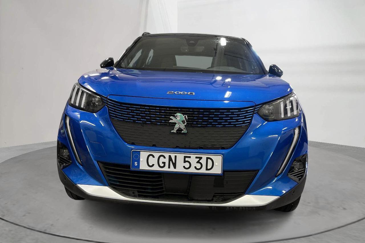 Peugeot e-2008 50 kWh (136hk) - 2 663 mil - Automat - blå - 2021