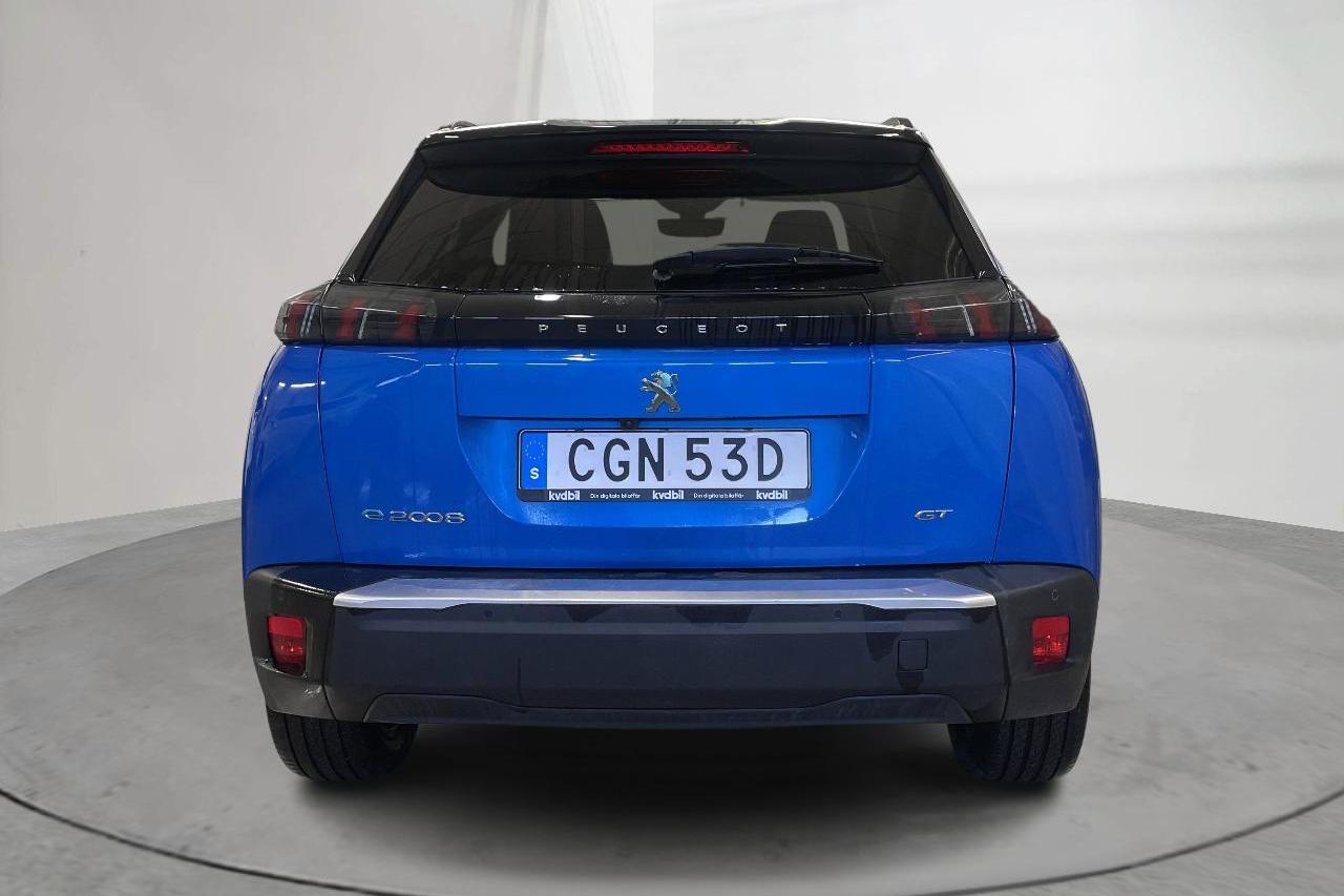 Peugeot e-2008 50 kWh (136hk) - 26 630 km - Automatic - blue - 2021