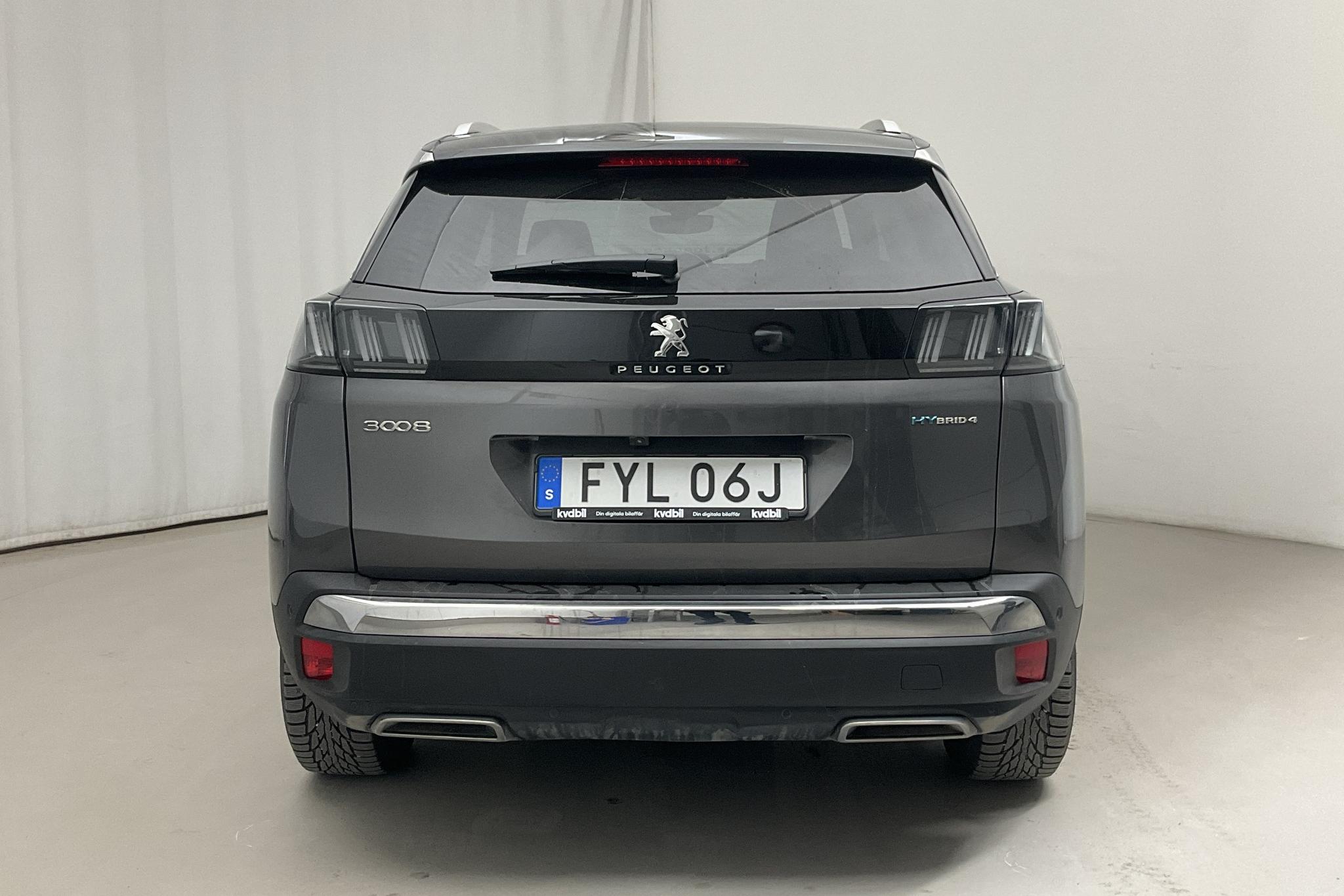 Peugeot 3008 1.6 Plug-in Hybrid 4 (300hk) - 7 979 mil - Automat - grå - 2020