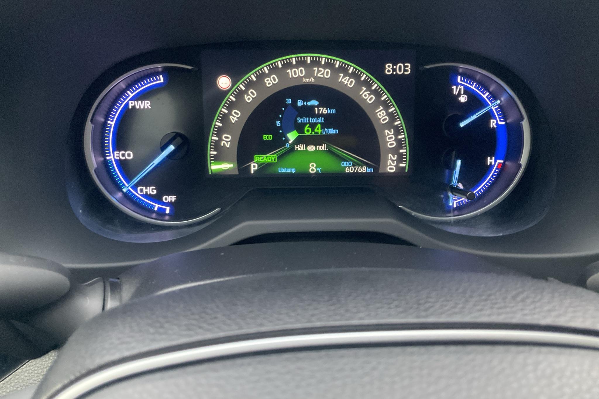 Toyota RAV4 2.5 HSD (218hk) - 60 770 km - Automatic - white - 2019