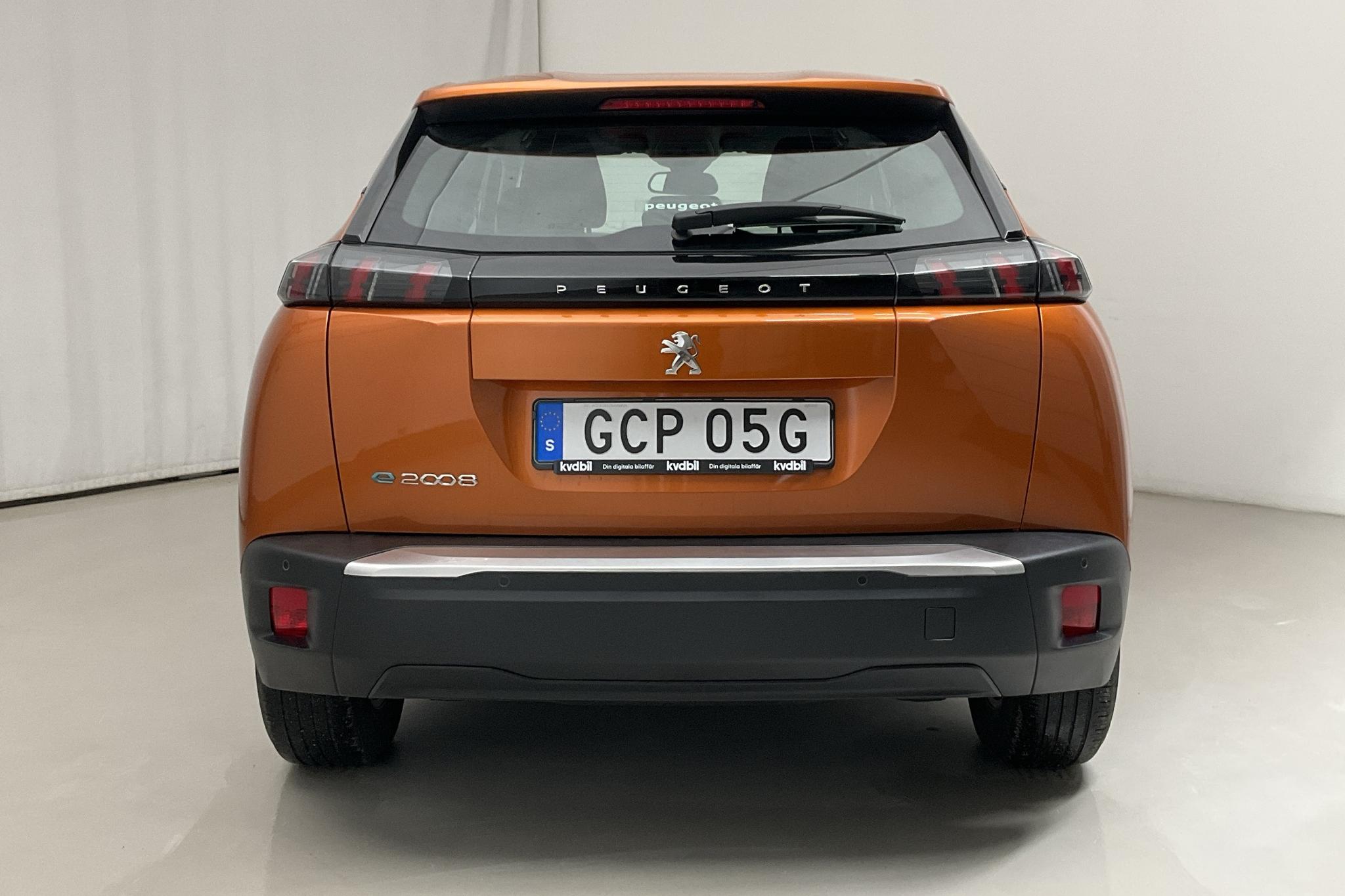Peugeot e-2008 50 kWh (136hk) - 2 624 mil - Automat - orange - 2022
