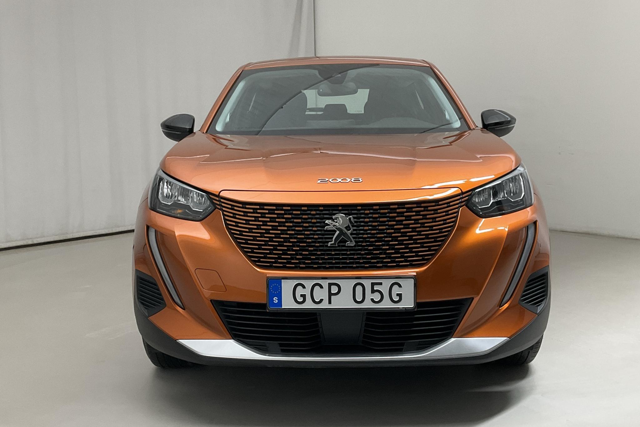 Peugeot e-2008 50 kWh (136hk) - 26 240 km - Automatic - orange - 2022