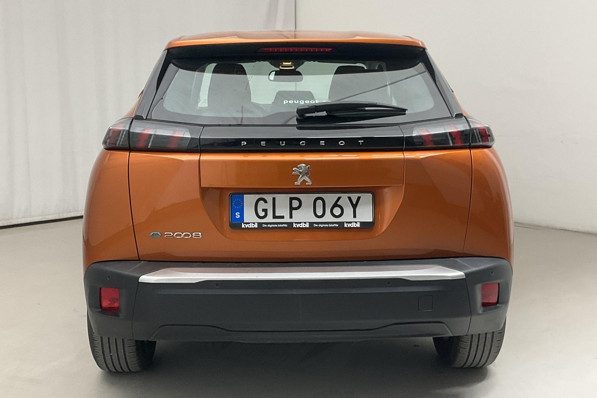 Peugeot e-2008 50 kWh (136hk) - 29 930 km - Automatic - orange - 2022