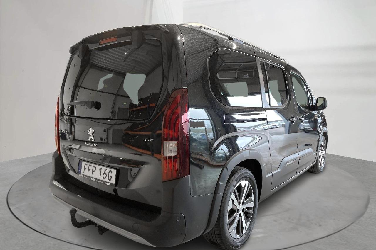 Peugeot e-Rifter 50 kWh (136hk) - 28 480 km - Automatic - black - 2022