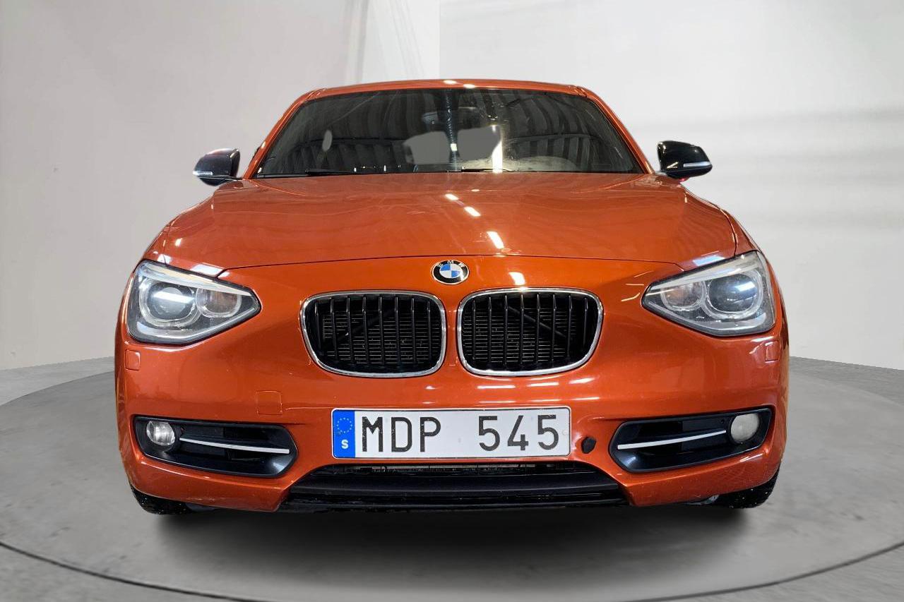 BMW 120d 5dr, F20 (184hk) - 182 690 km - Manual - orange - 2012