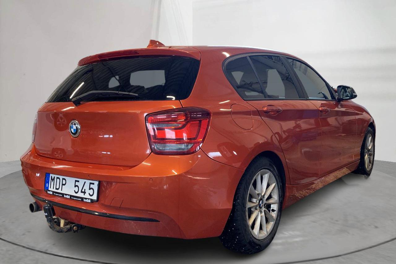 BMW 120d 5dr, F20 (184hk) - 182 690 km - Manual - orange - 2012