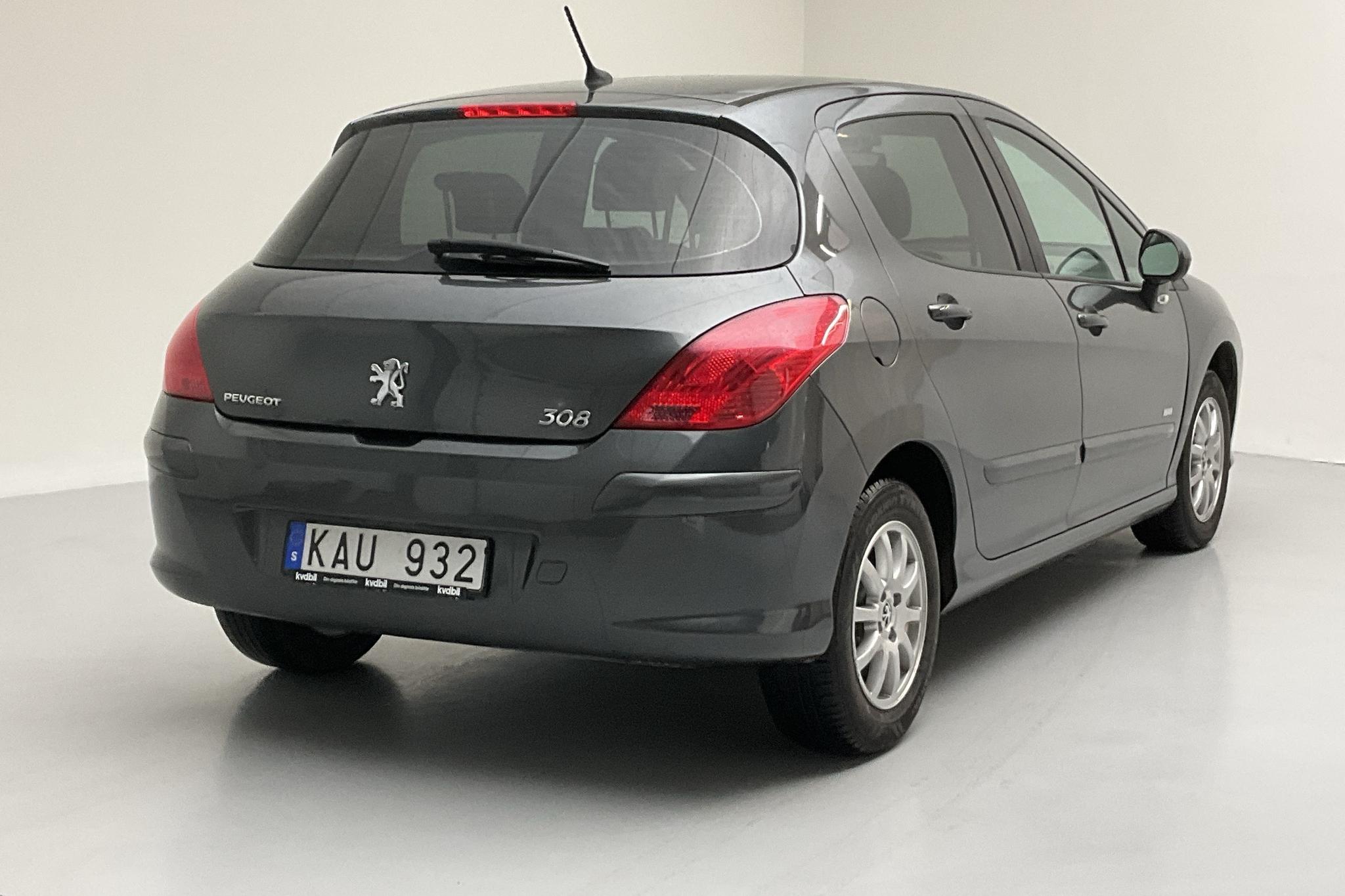 Peugeot 308 1.6 Bioflex 5dr (110hk) - 130 150 km - Manual - Dark Grey - 2009