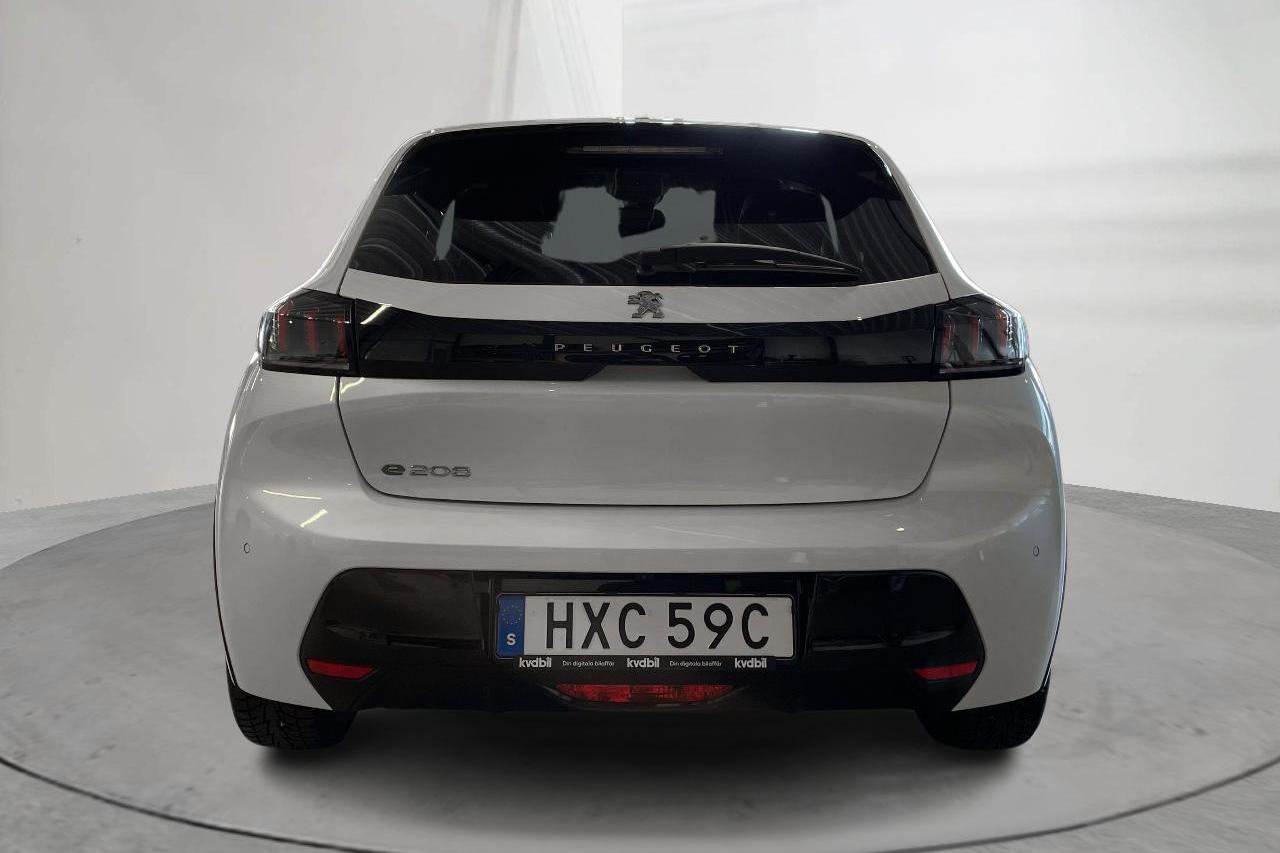 Peugeot e-208 50 kWh 5dr (136hk) - 13 070 km - Automaattinen - valkoinen - 2021