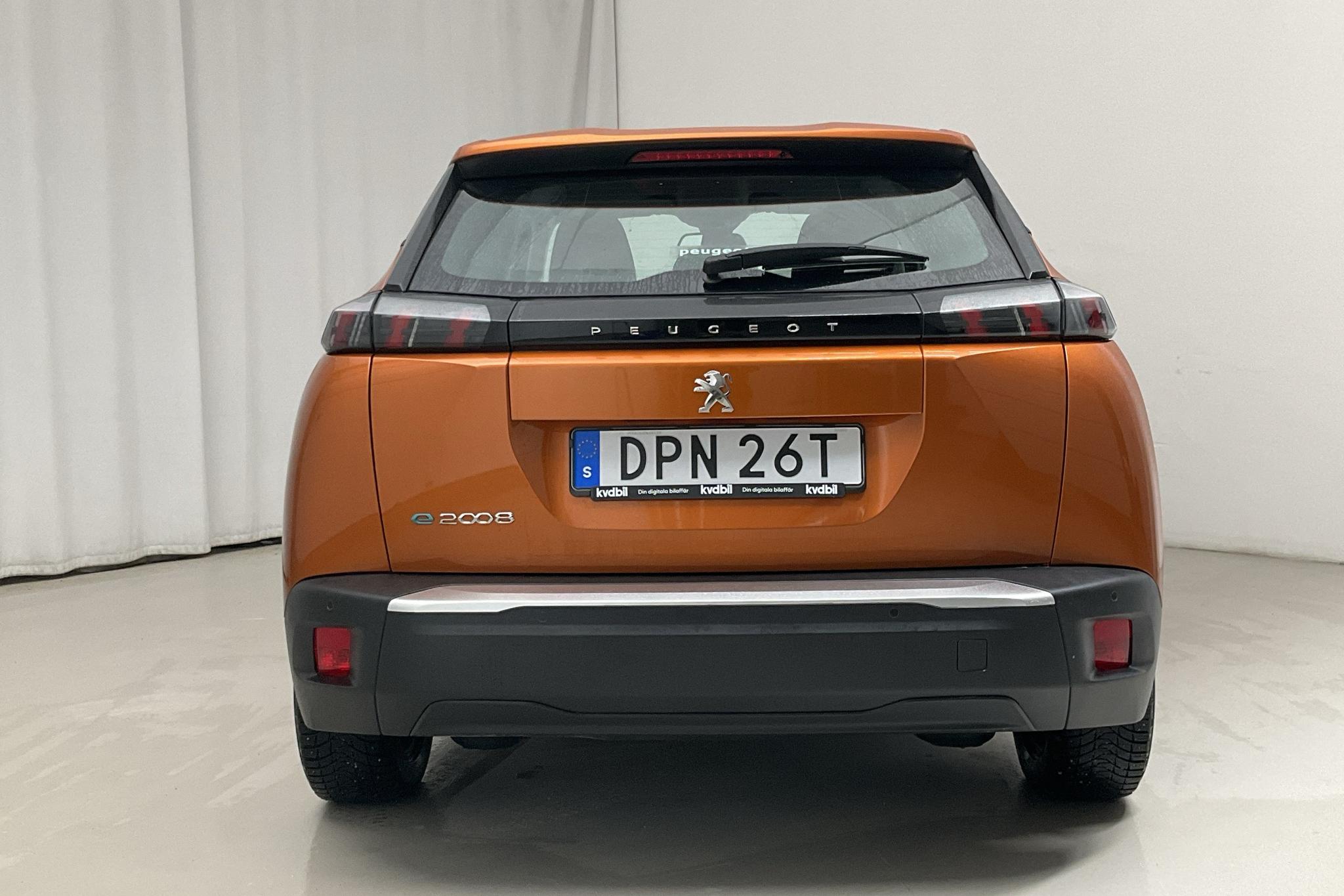 Peugeot e-2008 50 kWh (136hk) - 1 761 mil - Automat - orange - 2022
