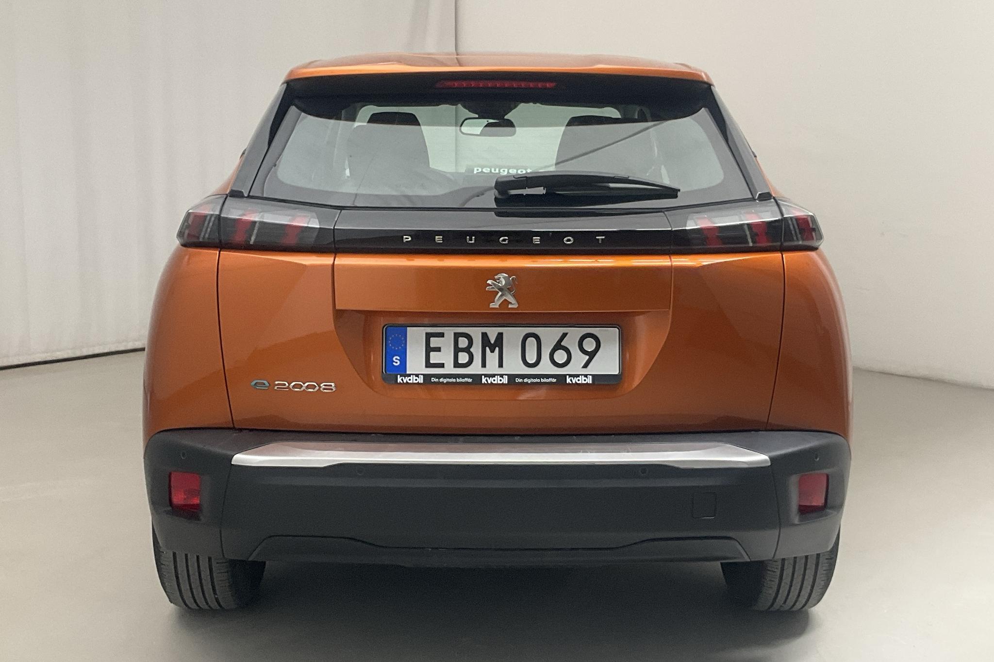 Peugeot e-2008 50 kWh (136hk) - 28 710 km - Automatic - orange - 2022