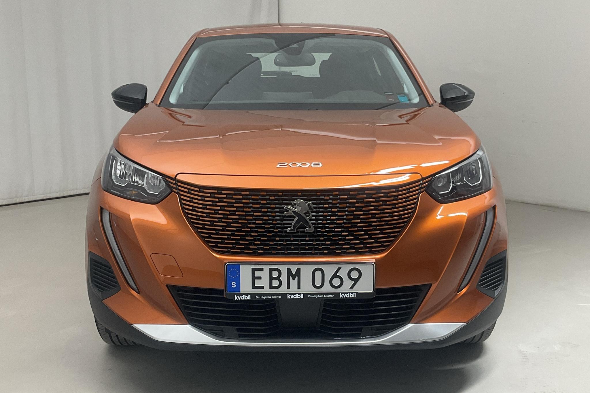 Peugeot e-2008 50 kWh (136hk) - 2 871 mil - Automat - orange - 2022