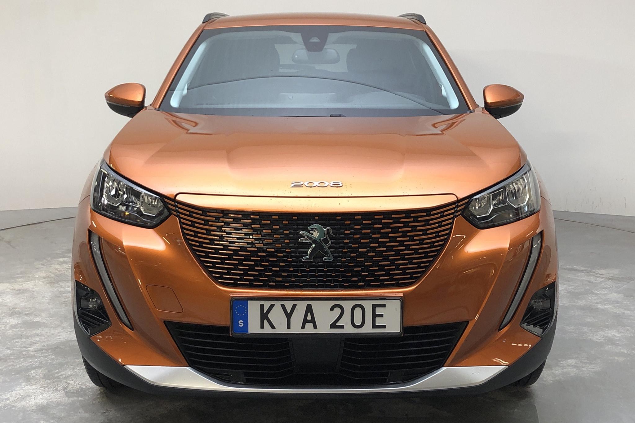 Peugeot e-2008 50 kWh (136hk) - 39 280 km - Automaatne - oranž - 2020