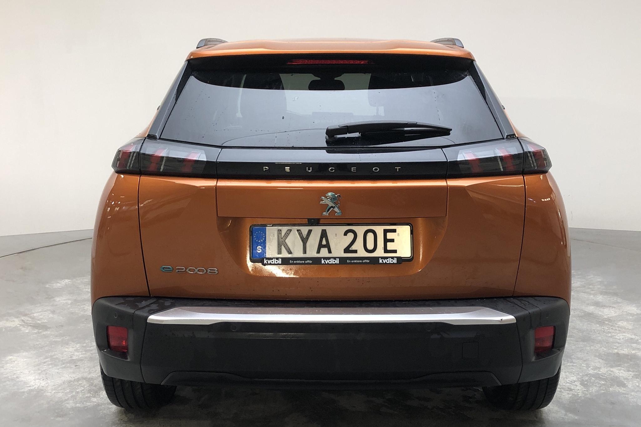 Peugeot e-2008 50 kWh (136hk) - 39 280 km - Automatic - orange - 2020