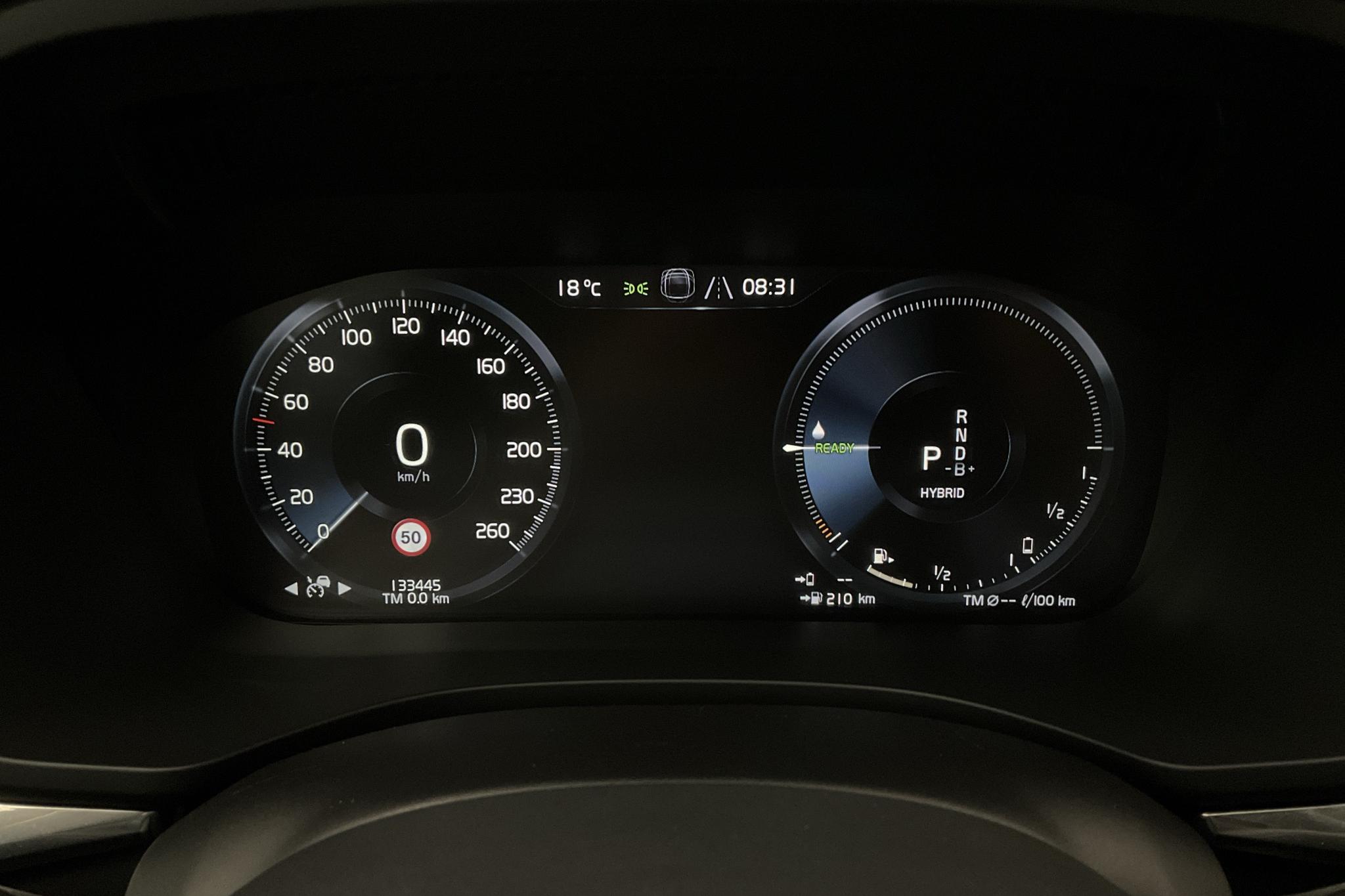 Volvo XC60 T6 AWD Recharge (340hk) - 133 450 km - Automatic - black - 2021