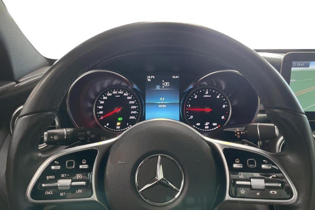 Mercedes C 200 d Kombi S205 (160hk) - 90 780 km - Automatyczna - srebro - 2021