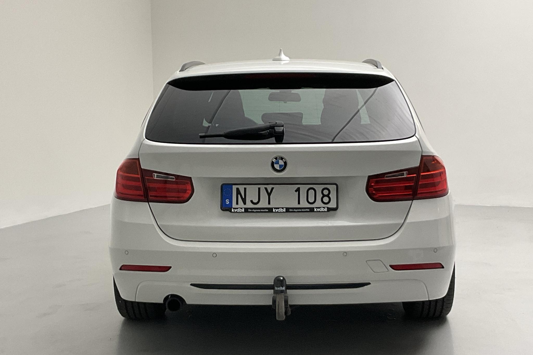 BMW 320d Touring, F31 (184hk) - 145 310 km - Automatic - white - 2014