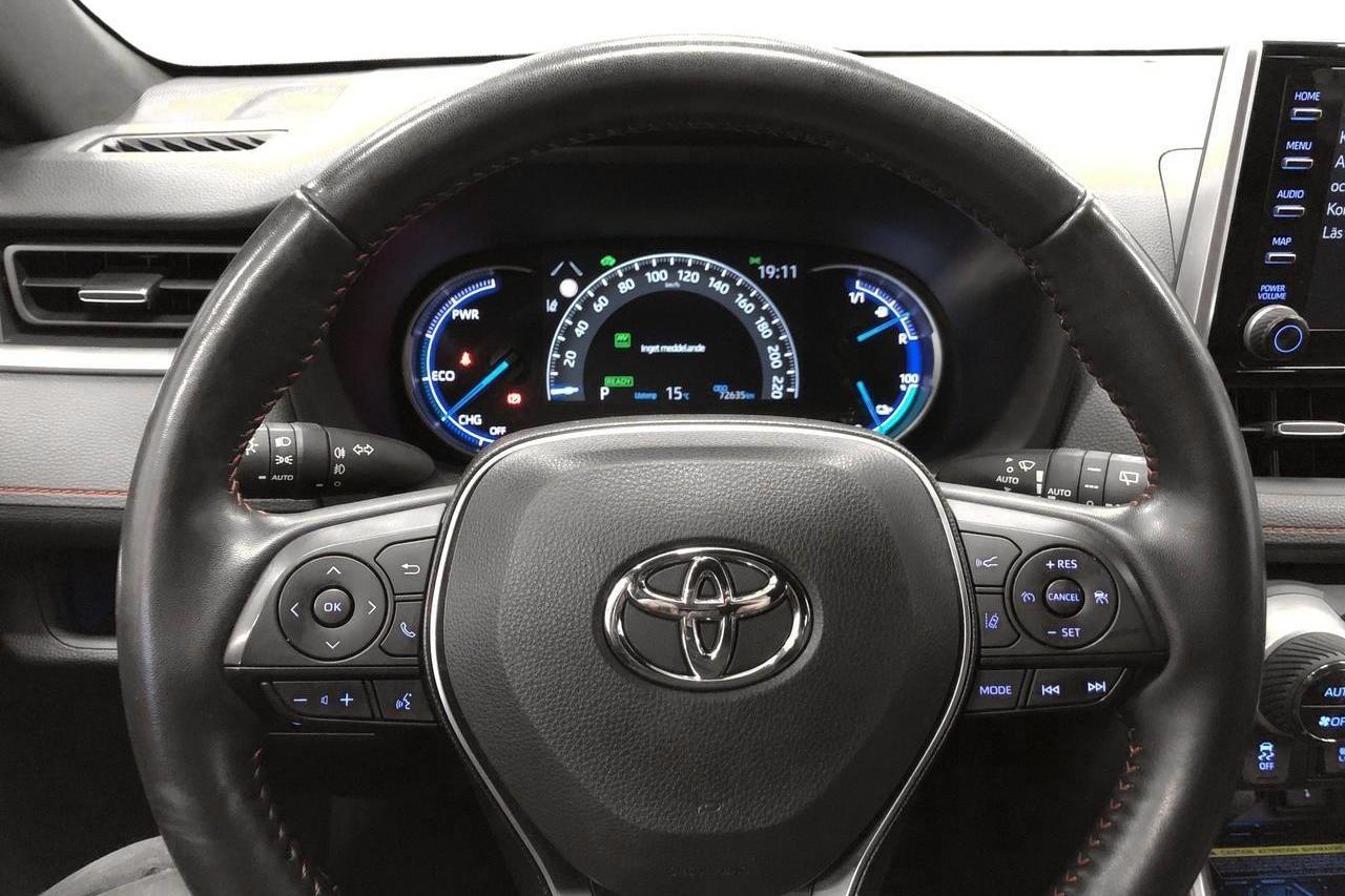 Toyota RAV4 2.5 Plug-in Hybrid AWD (306hk) - 72 630 km - Automatyczna - Dark Grey - 2021