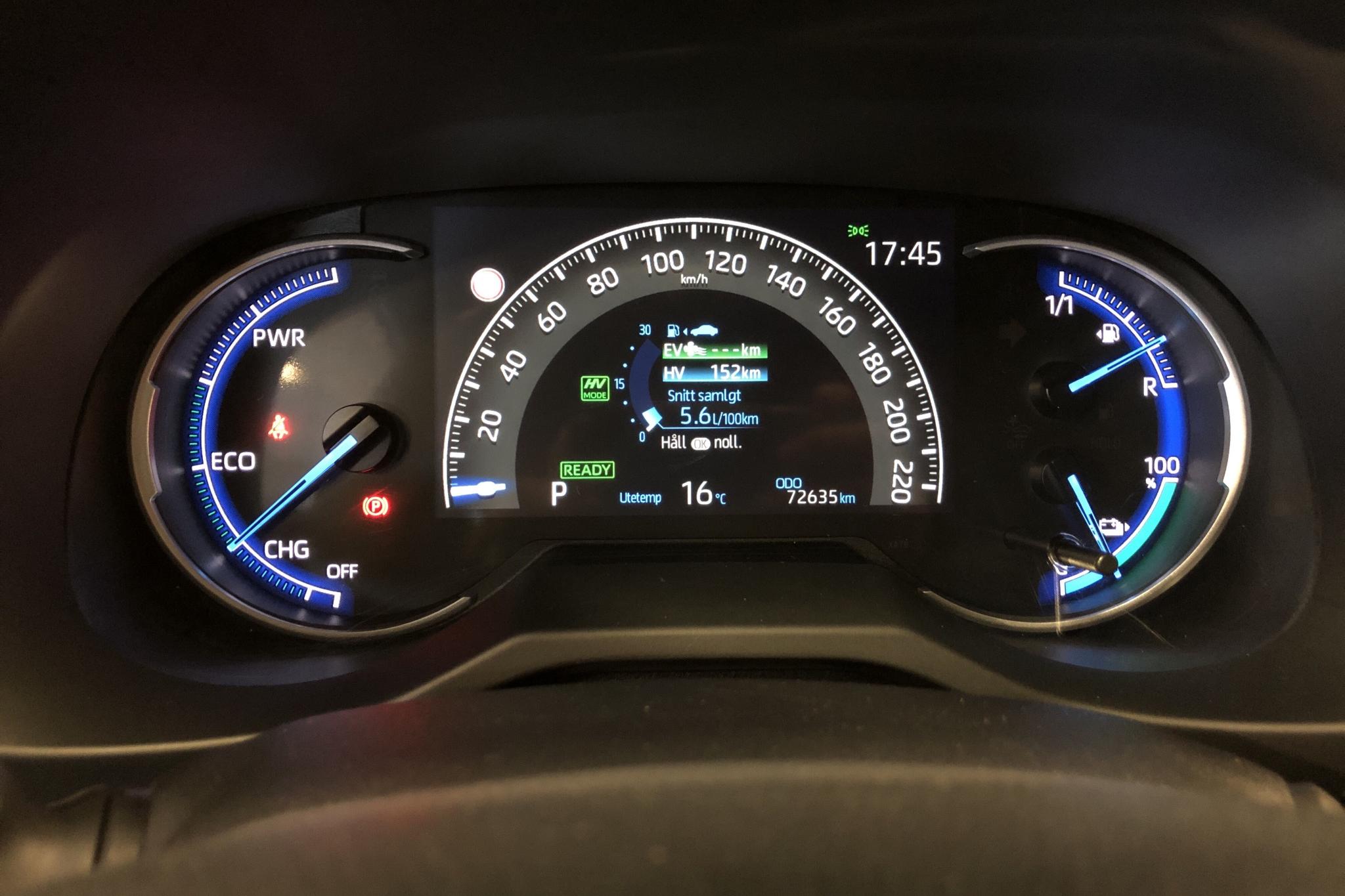 Toyota RAV4 2.5 Plug-in Hybrid AWD (306hk) - 72 630 km - Automaatne - Dark Grey - 2021