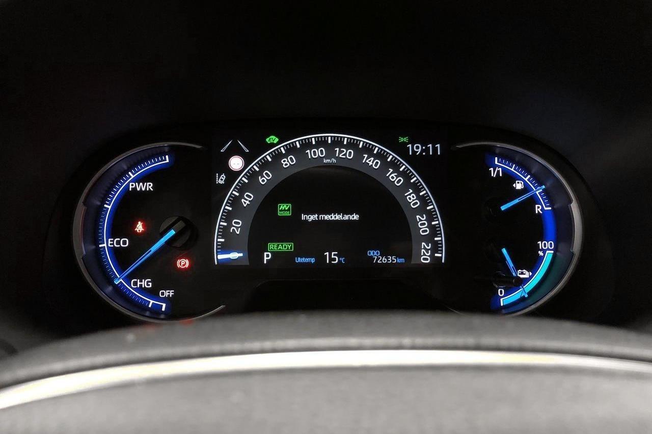 Toyota RAV4 2.5 Plug-in Hybrid AWD (306hk) - 72 630 km - Automatyczna - Dark Grey - 2021
