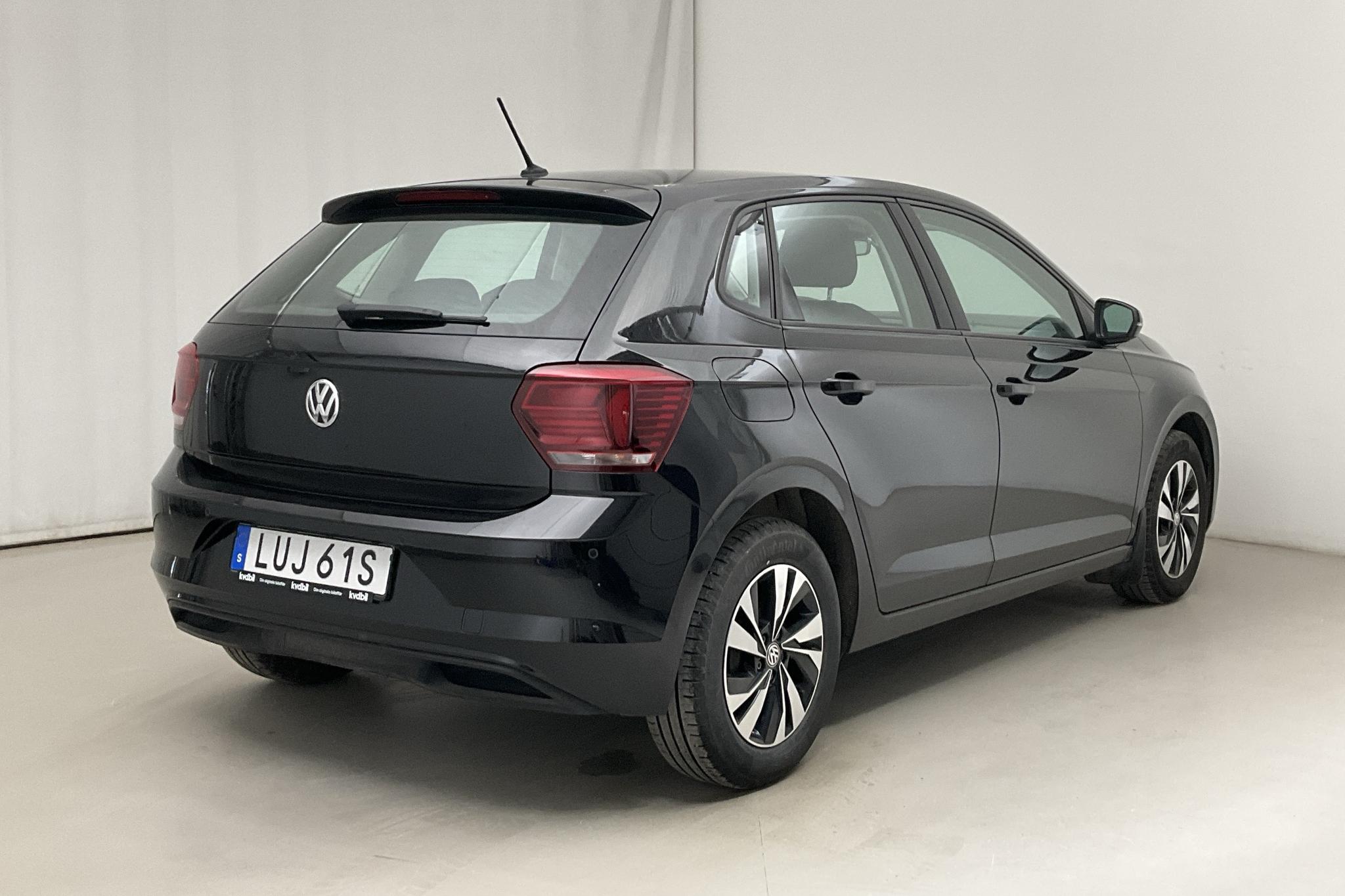 VW Polo 1.0 TSI 5dr (95hk) - 6 068 mil - Manuell - svart - 2020