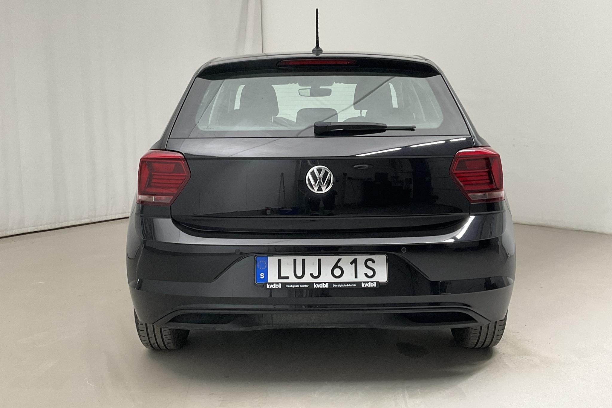VW Polo 1.0 TSI 5dr (95hk) - 6 068 mil - Manuell - svart - 2020