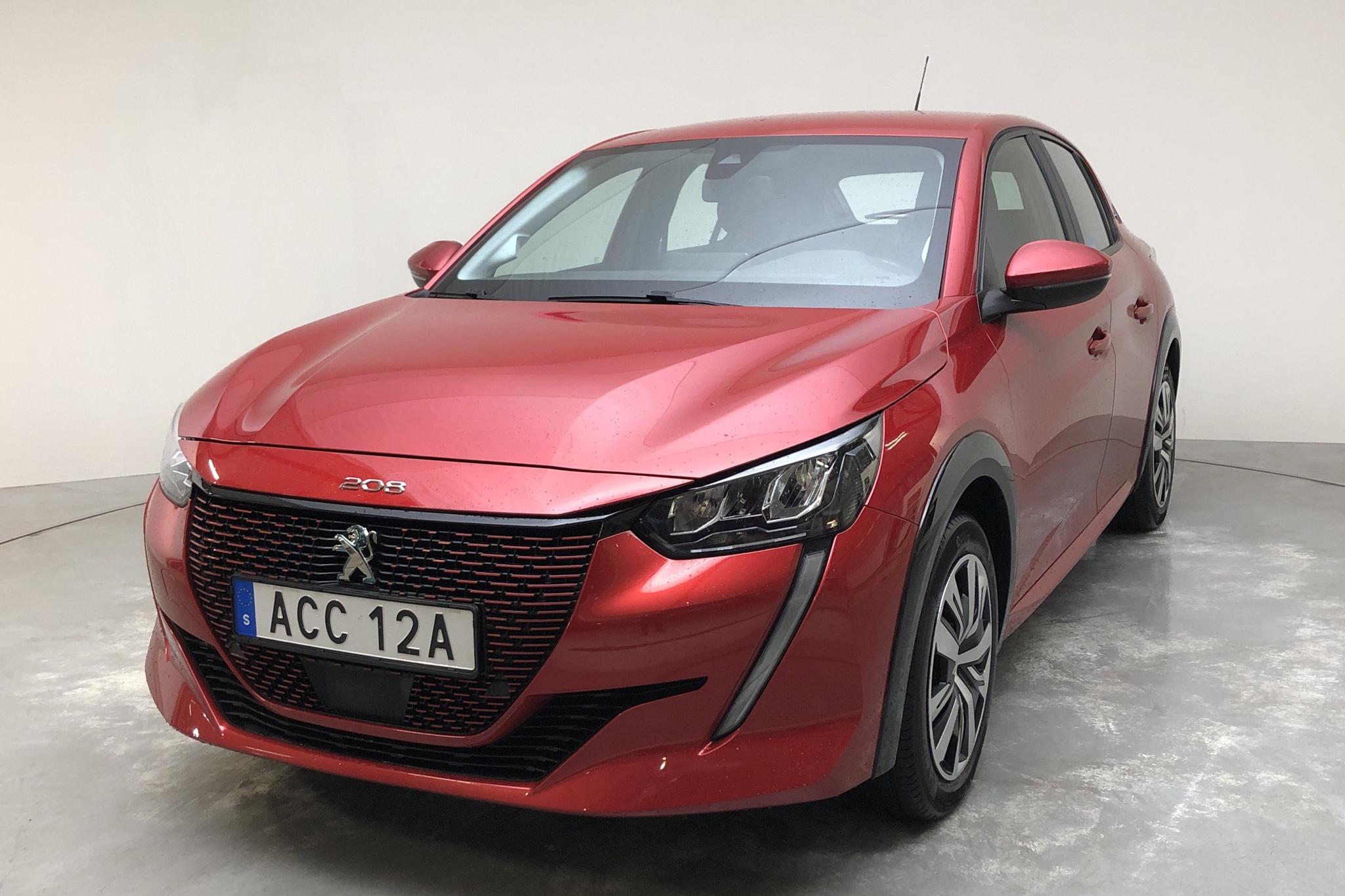 Peugeot e-208 50 kWh 5dr (136hk) - 56 530 km - Automatic - red - 2020