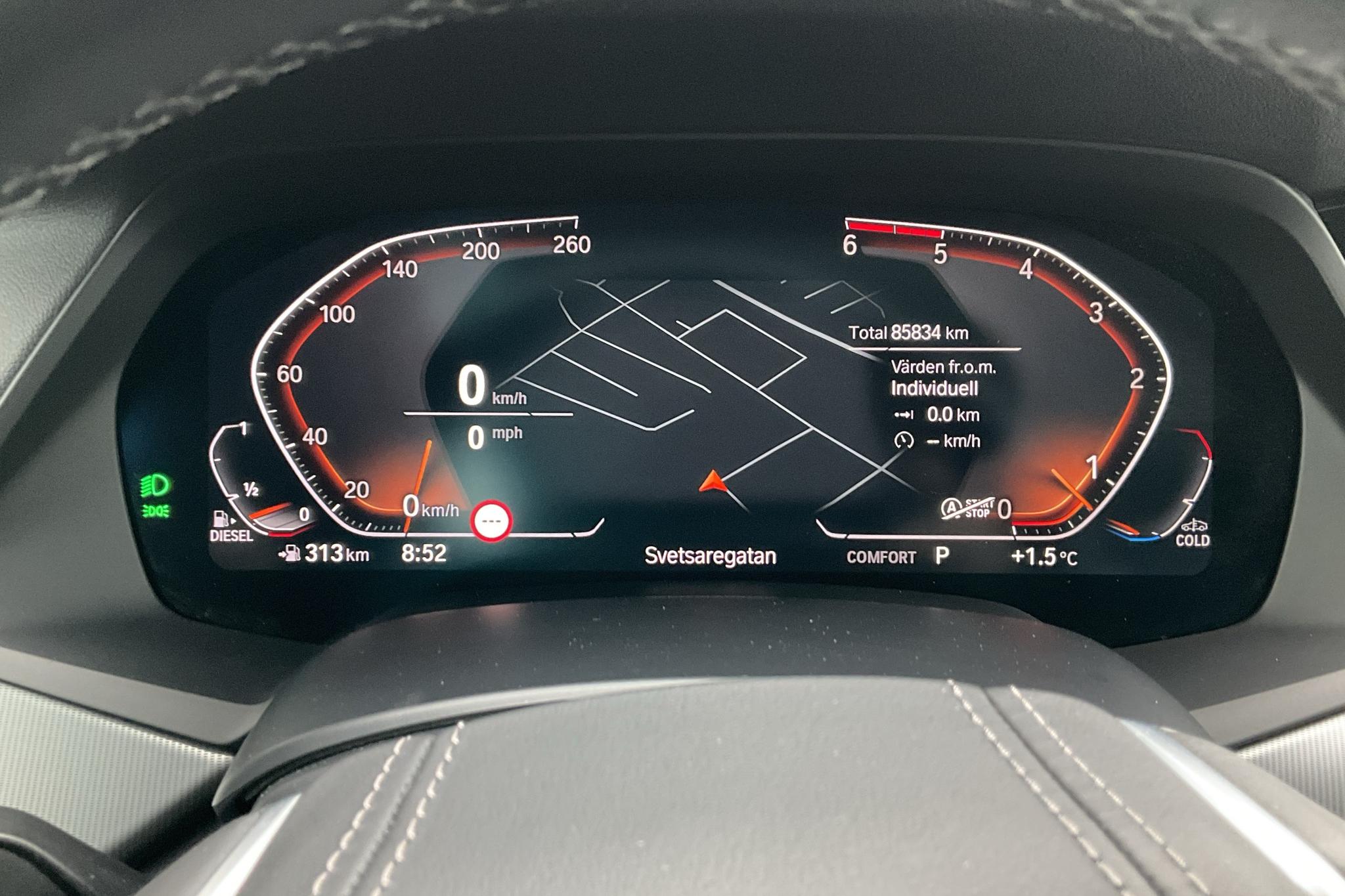 BMW X5 xDrive30d, G05 (265hk) - 85 830 km - Automatyczna - czarny - 2019